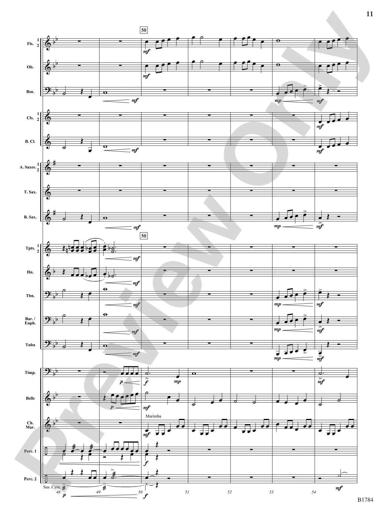 Hammer and Forge: Concert Band Conductor Score & Parts