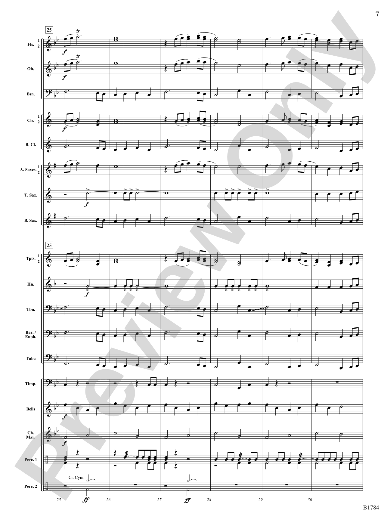 Hammer and Forge: Concert Band Conductor Score & Parts