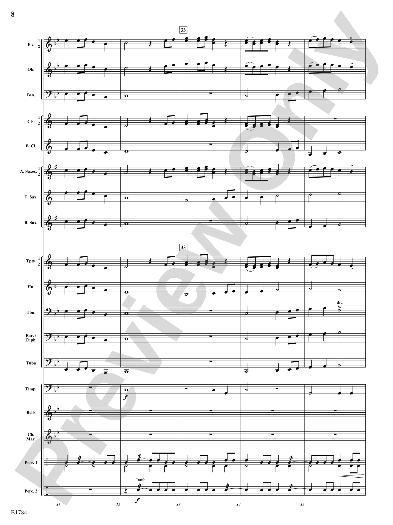 Hammer and Forge: Concert Band Conductor Score & Parts