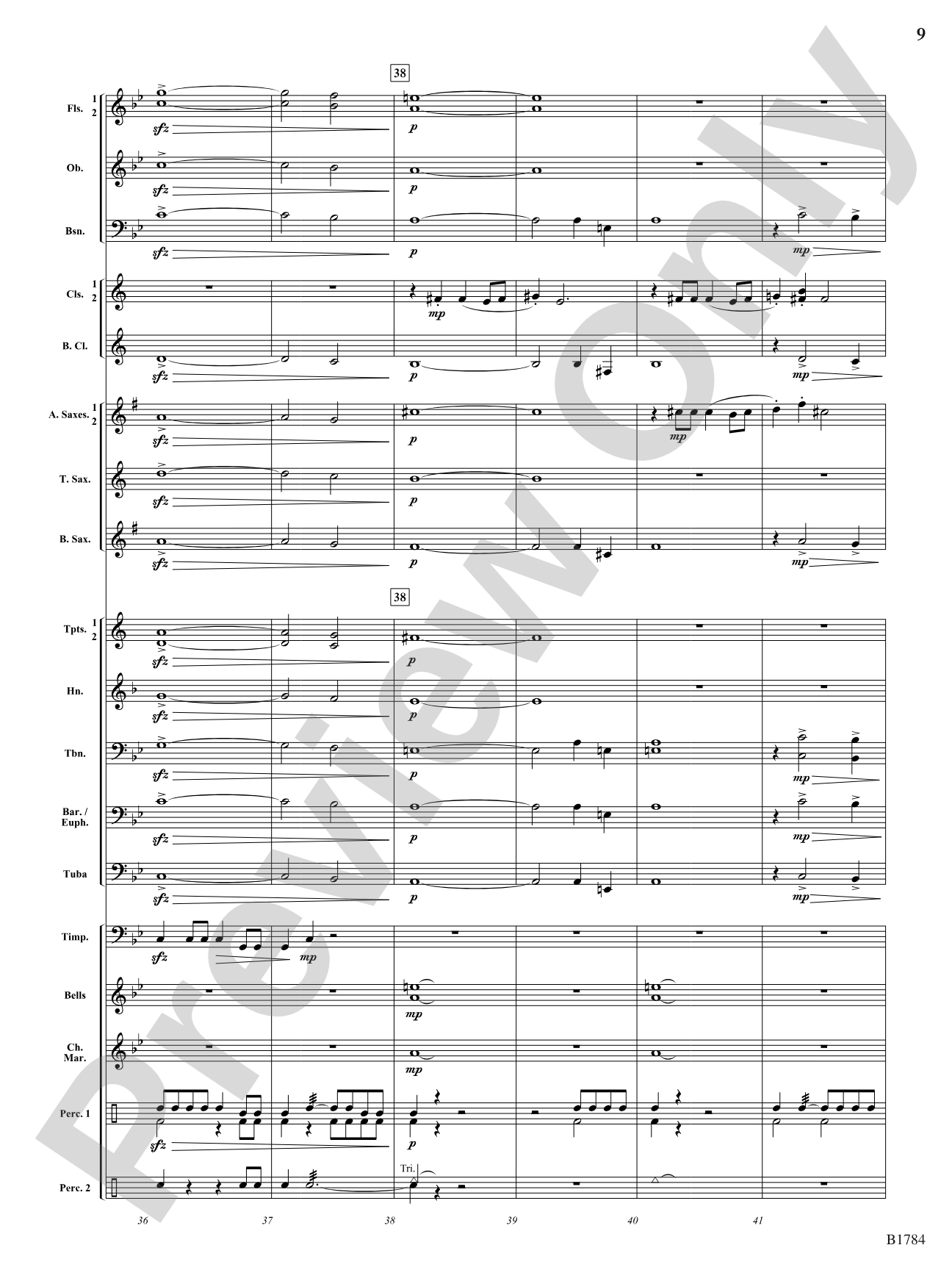 Hammer and Forge: Concert Band Conductor Score & Parts