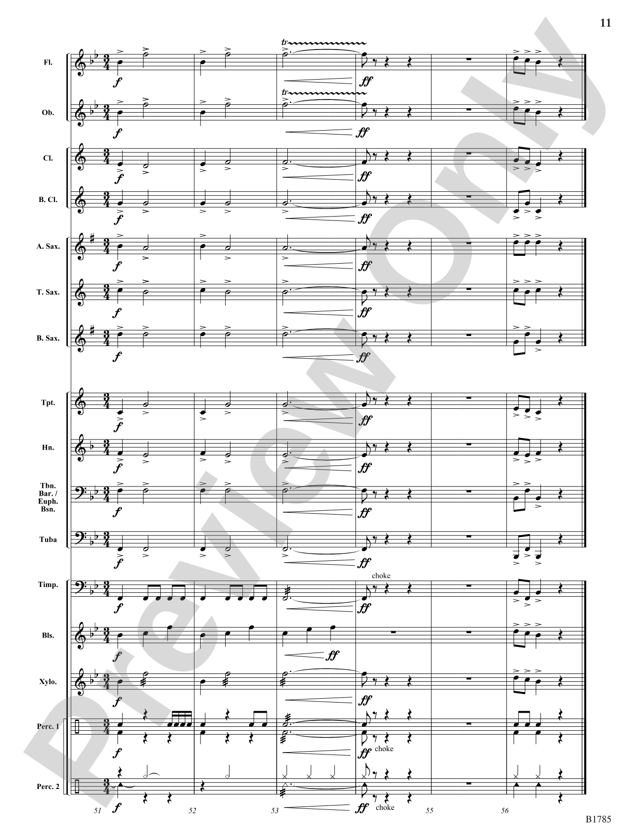Furiant: Concert Band Conductor Score & Parts
