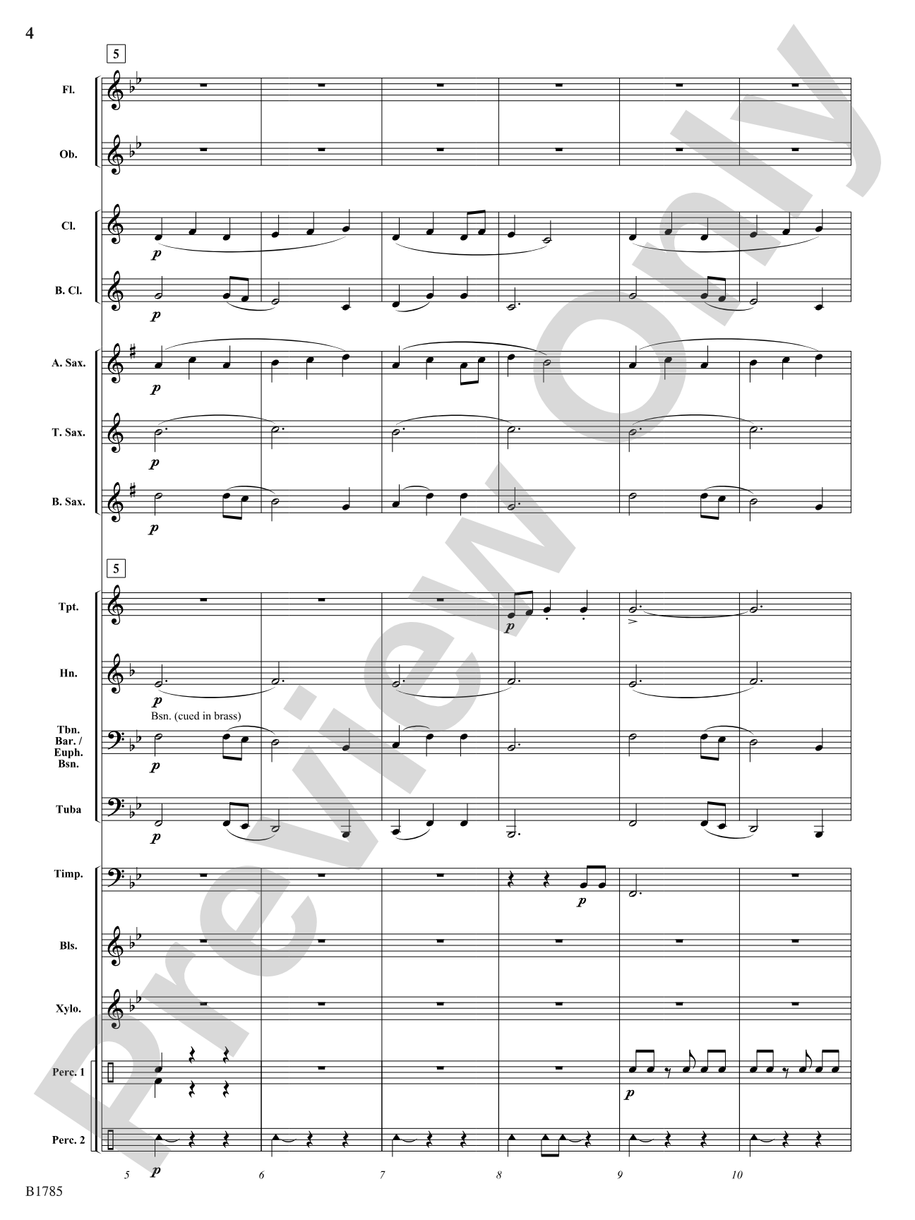 Furiant: Concert Band Conductor Score & Parts