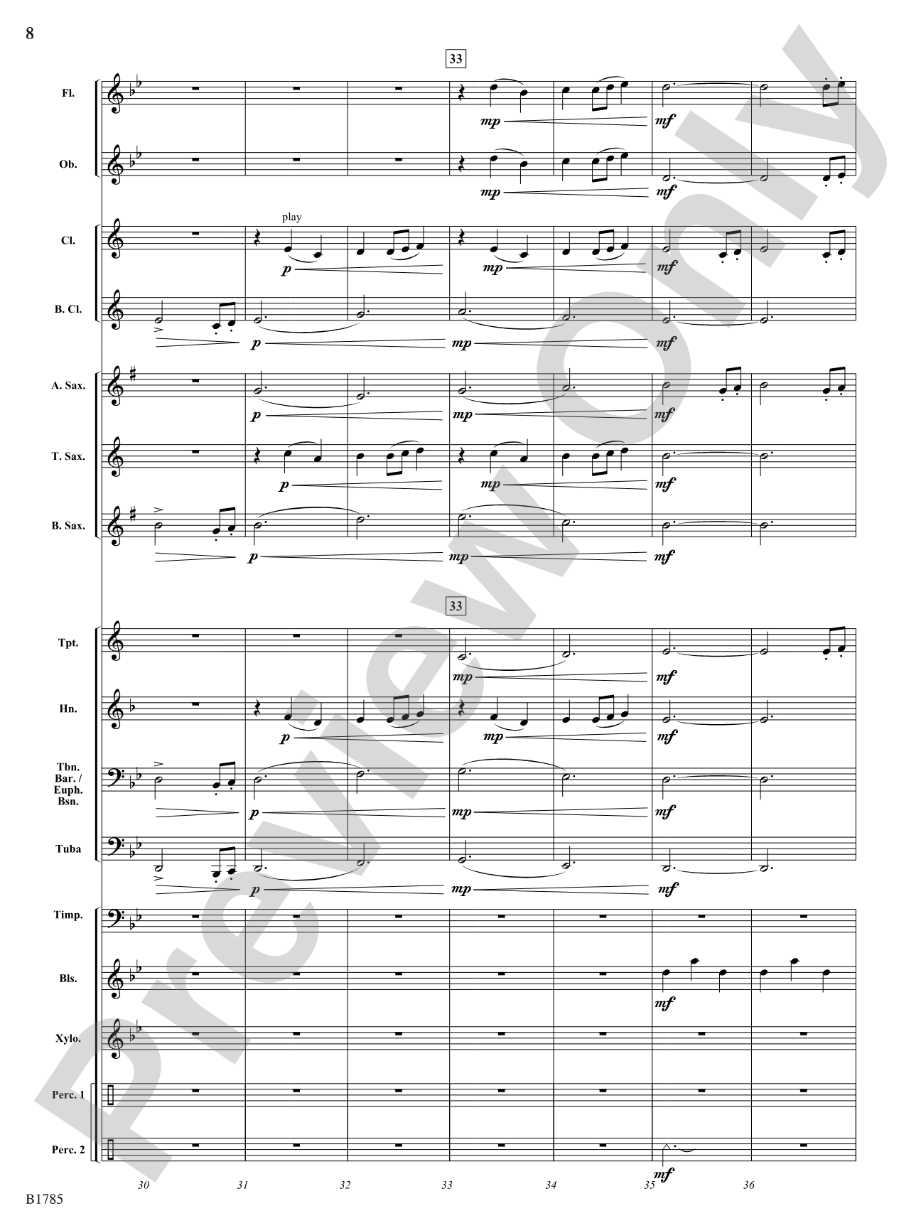 Furiant: Concert Band Conductor Score & Parts