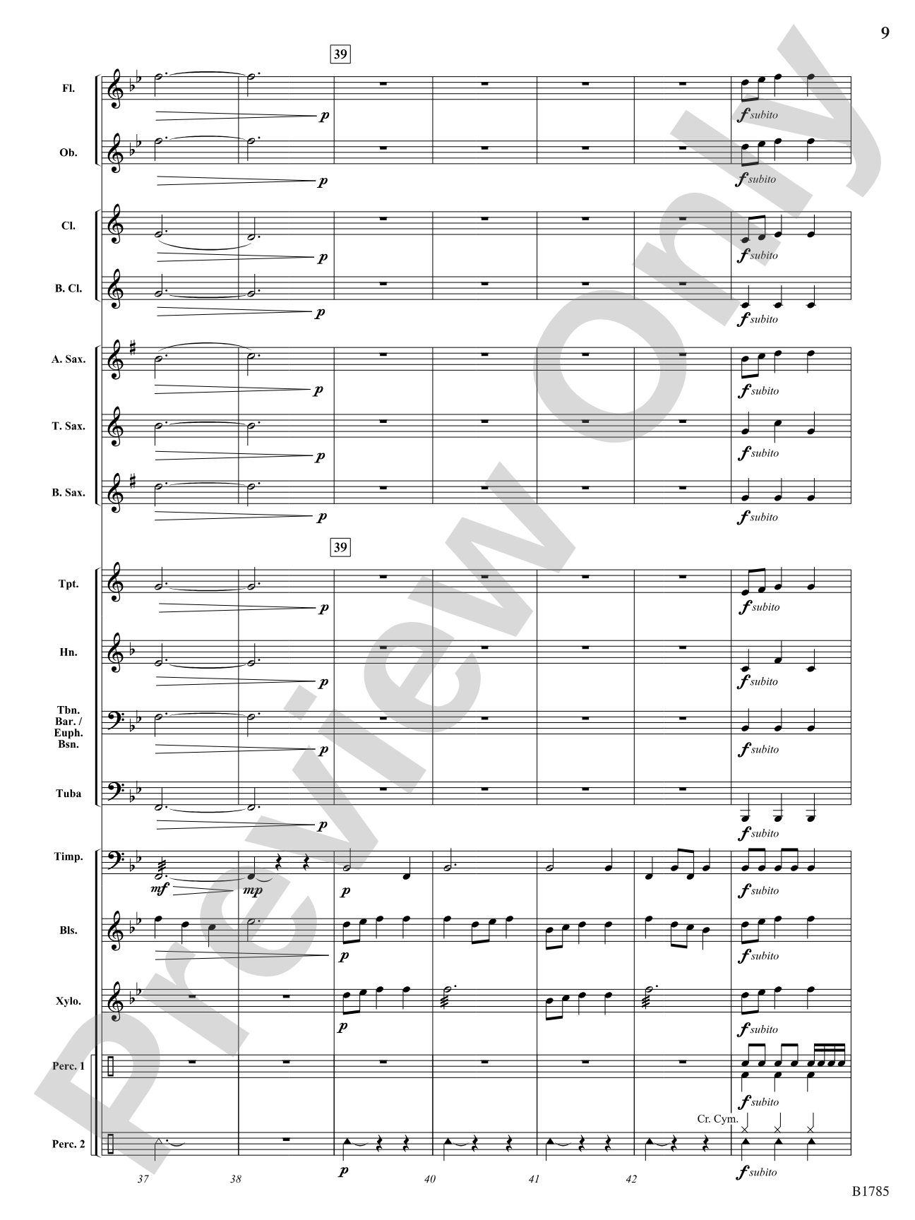 Furiant: Concert Band Conductor Score & Parts