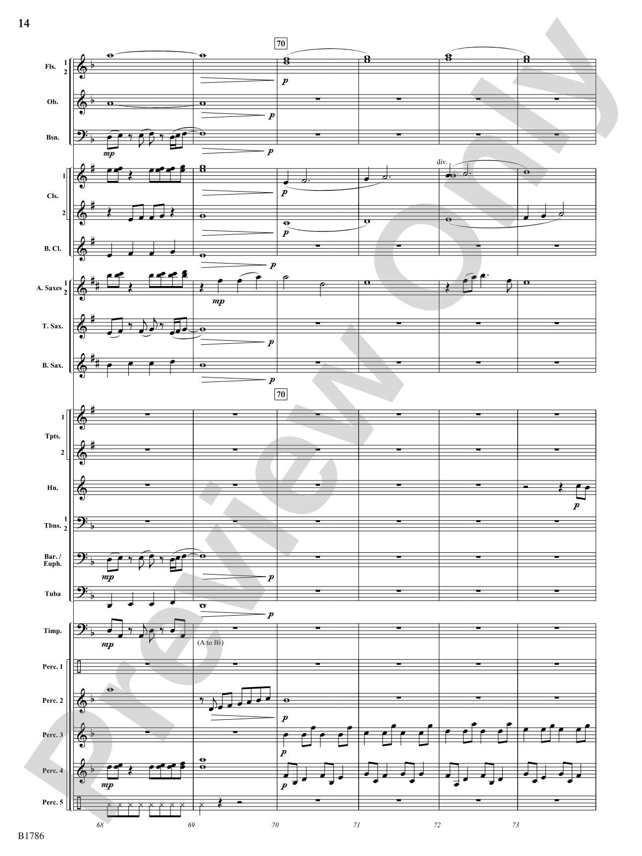 Switchbacks: Concert Band Conductor Score & Parts