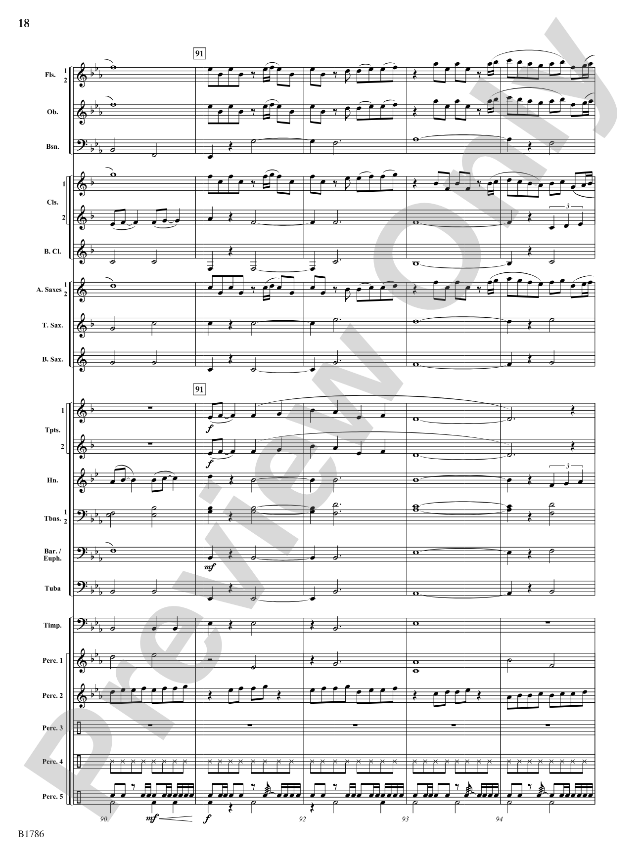 Switchbacks: Concert Band Conductor Score & Parts
