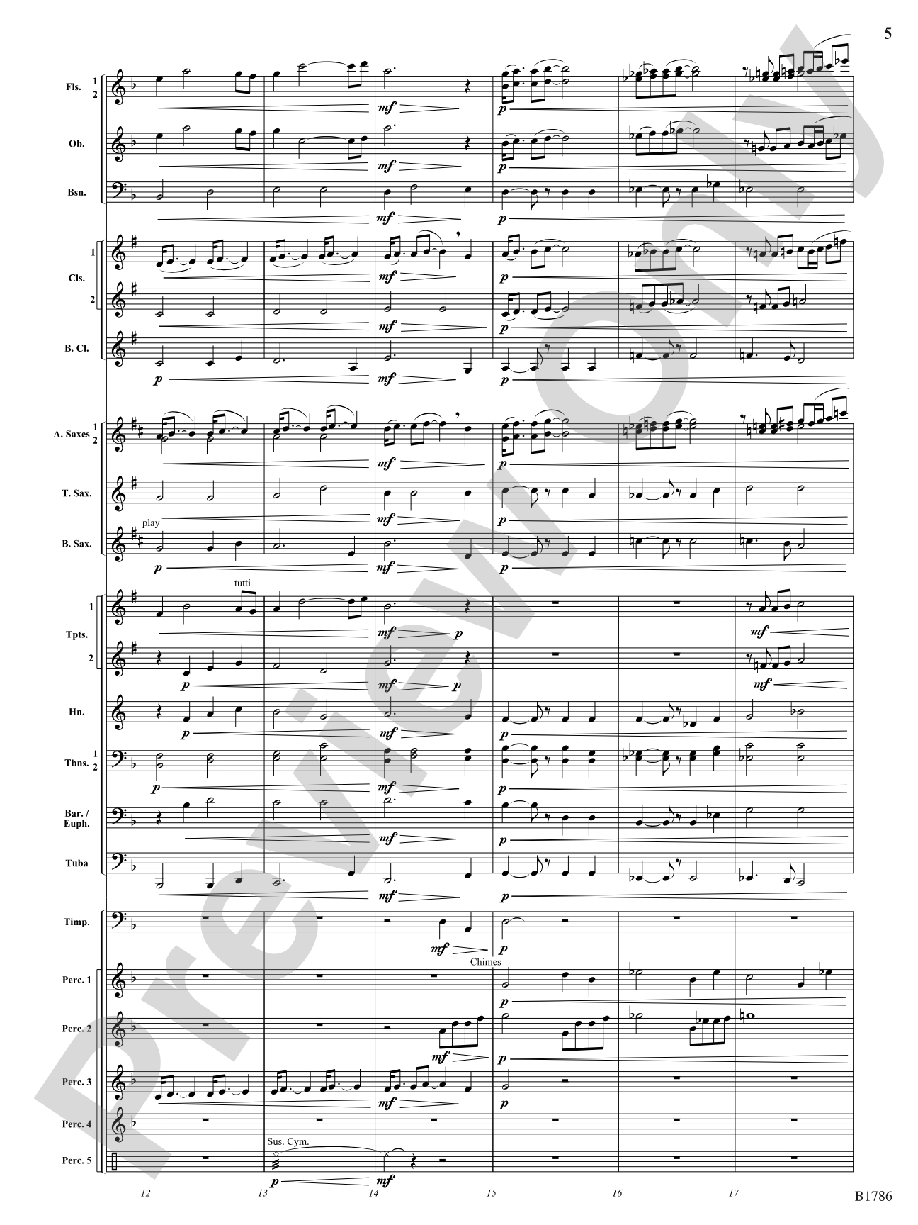 Switchbacks: Concert Band Conductor Score & Parts