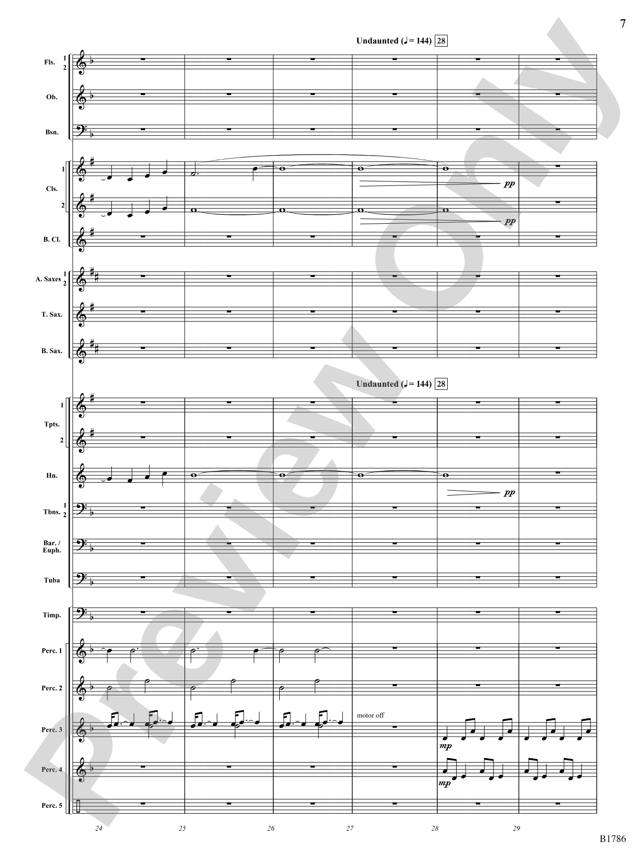 Switchbacks: Concert Band Conductor Score & Parts