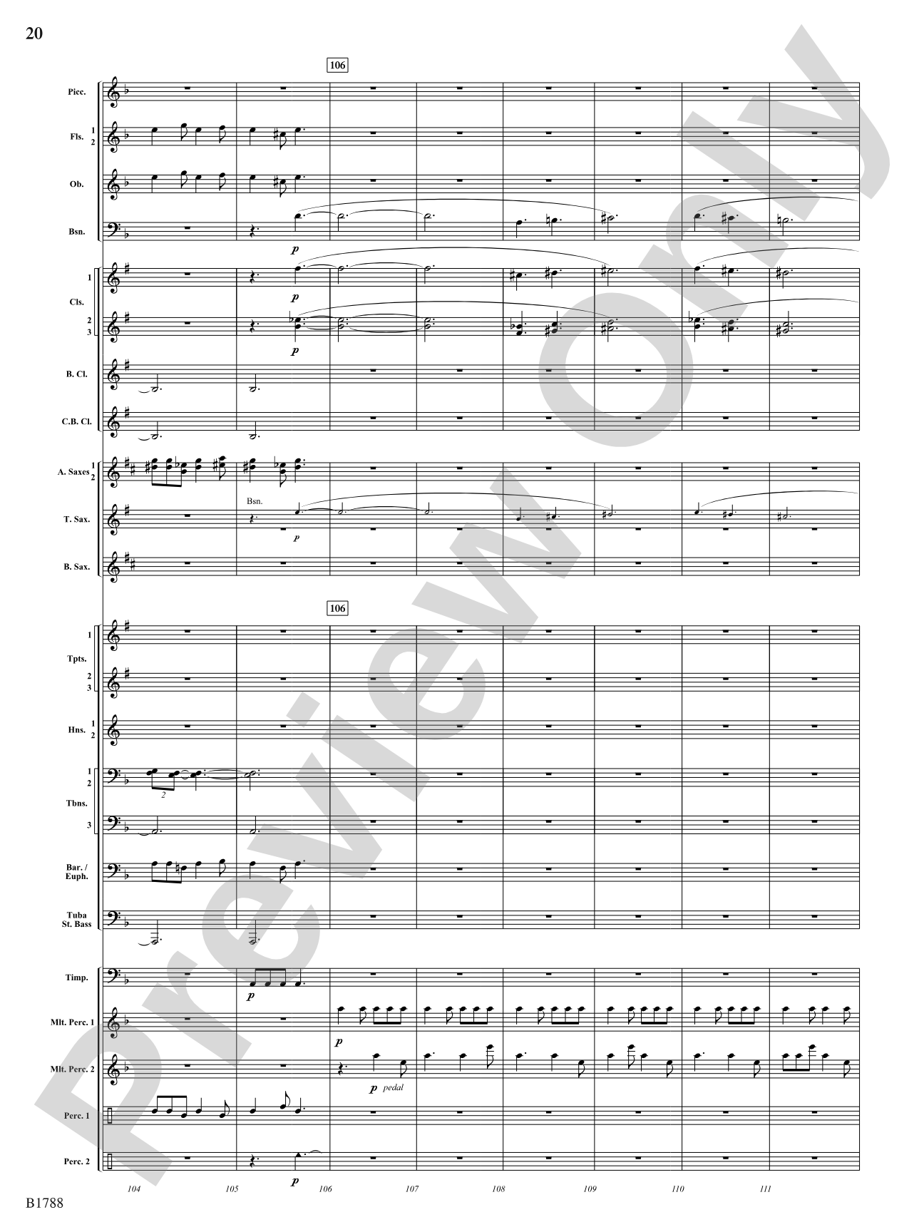 Breaking Point: Concert Band Conductor Score & Parts