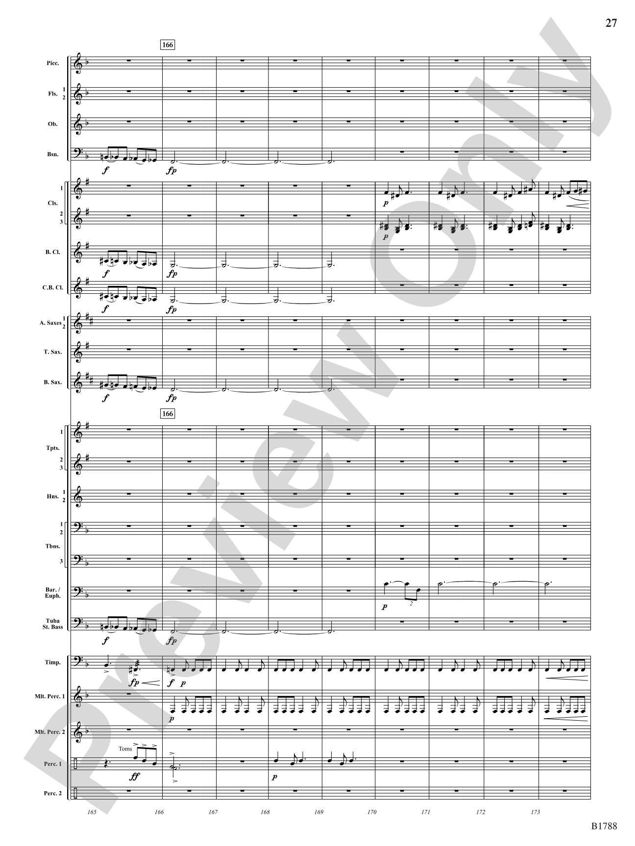 Breaking Point: Concert Band Conductor Score & Parts