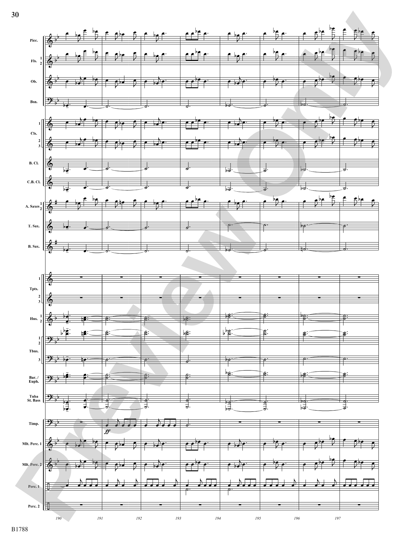 Breaking Point: Concert Band Conductor Score & Parts