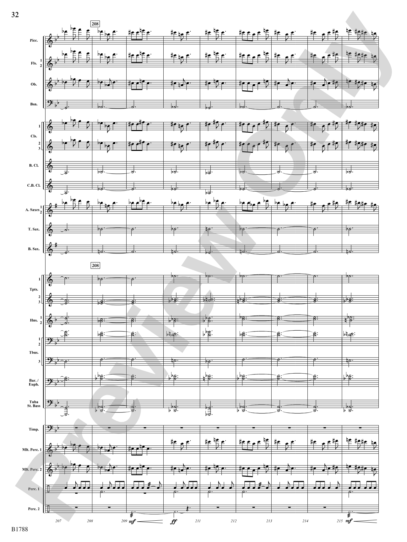 Breaking Point: Concert Band Conductor Score & Parts
