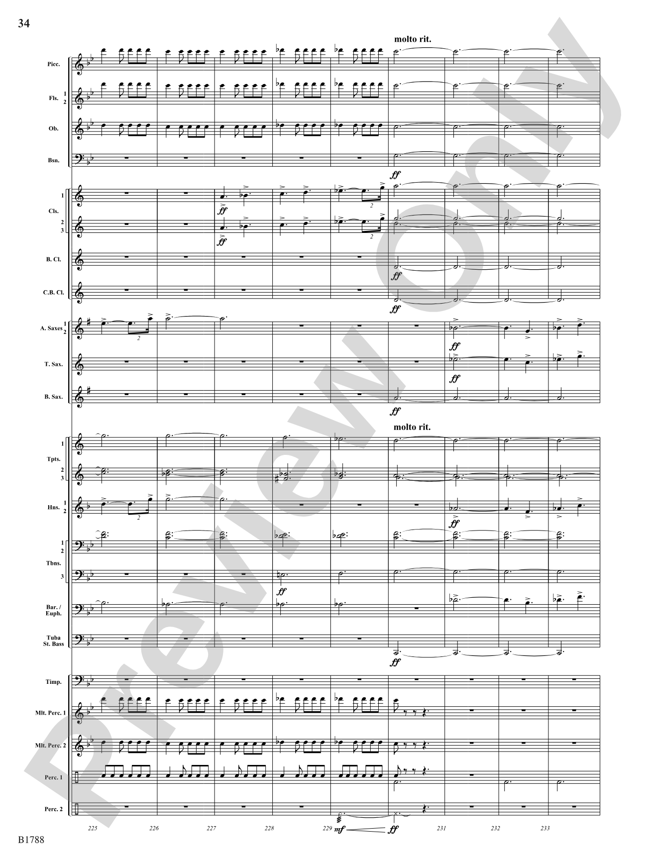 Breaking Point: Concert Band Conductor Score & Parts