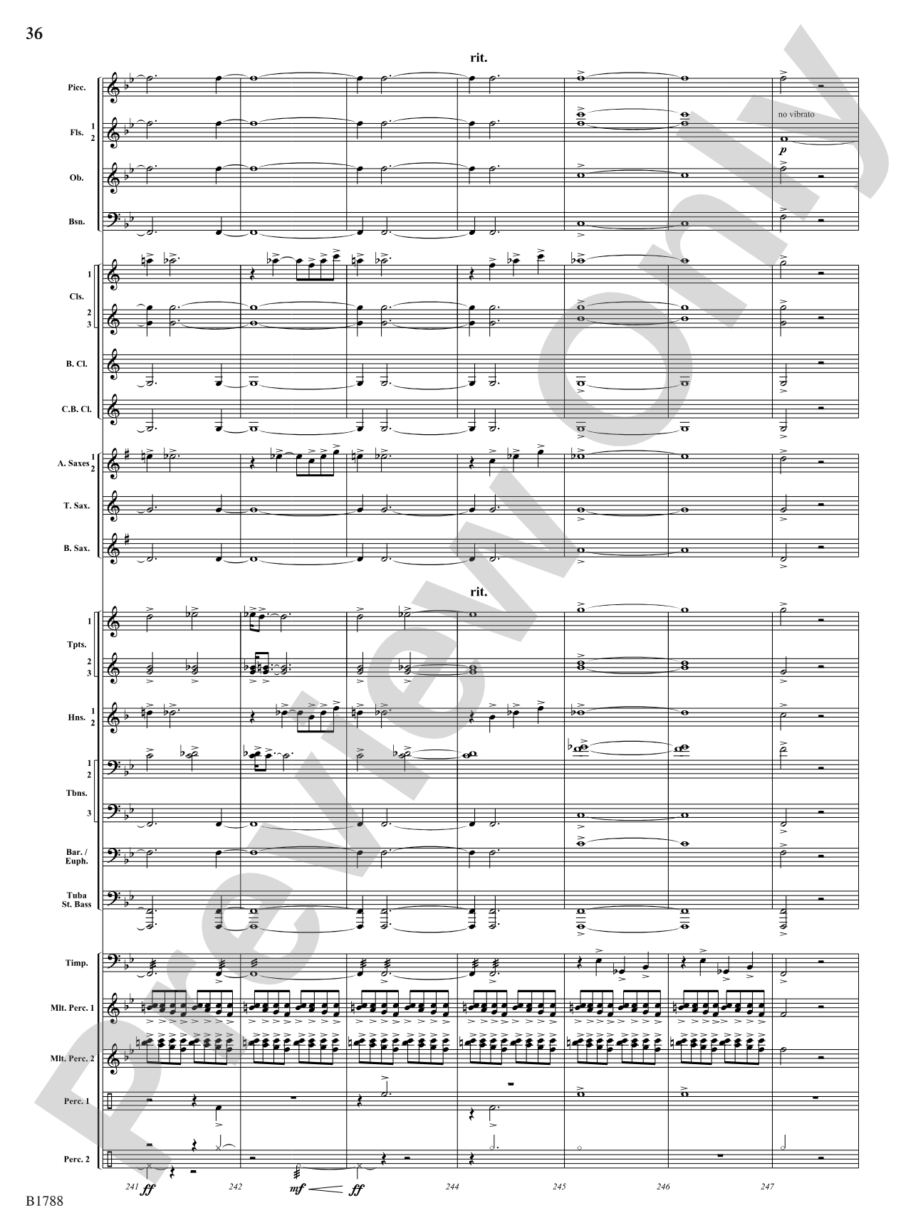 Breaking Point: Concert Band Conductor Score & Parts