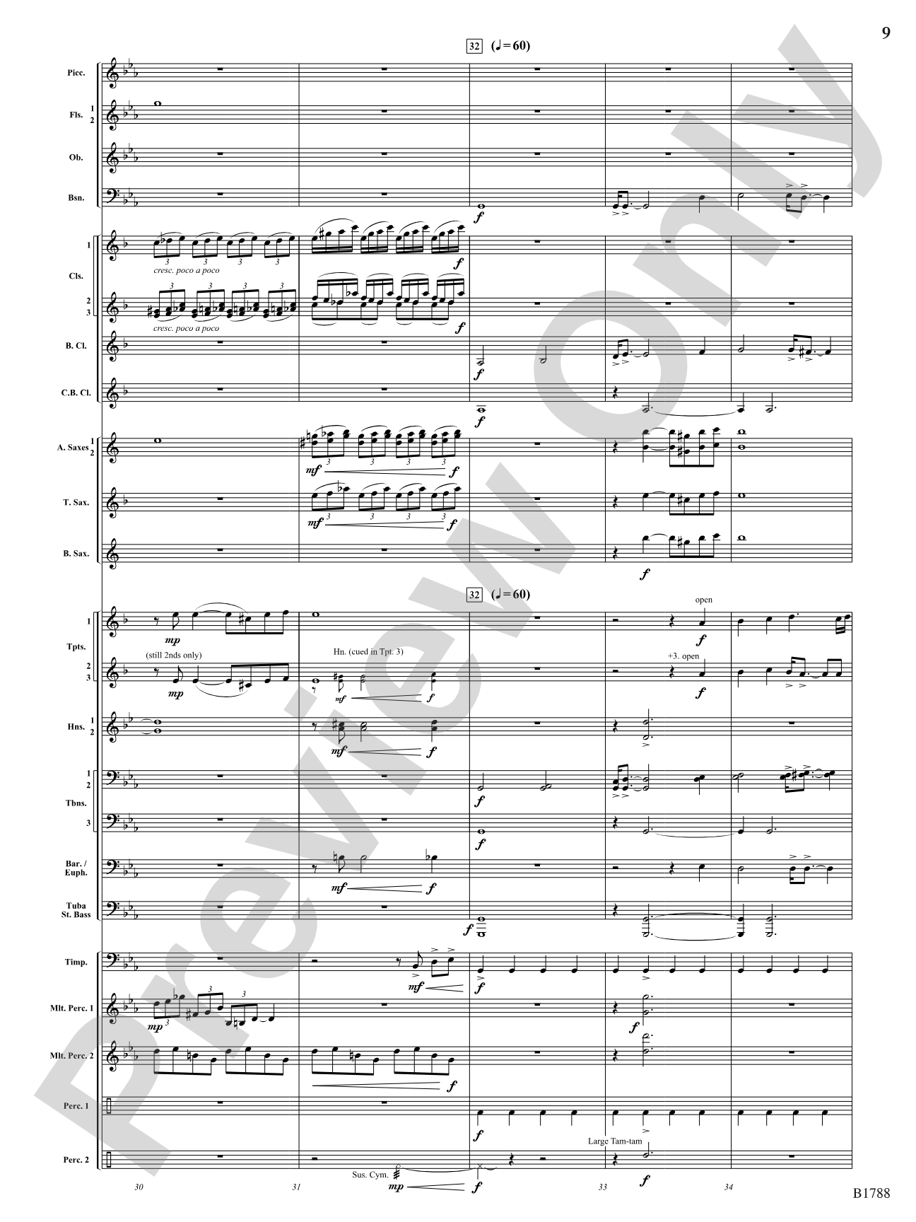 Breaking Point: Concert Band Conductor Score & Parts