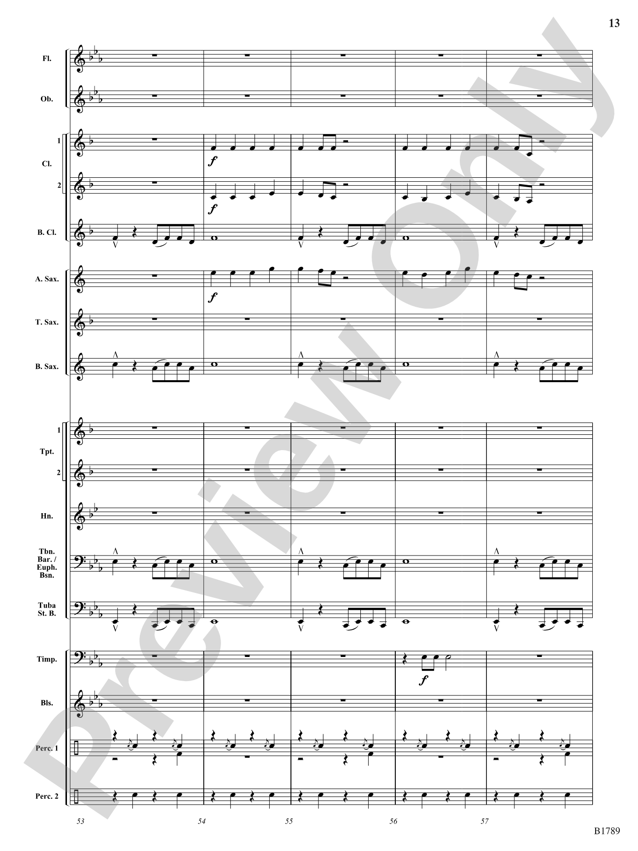 A Festive Finale: Concert Band Conductor Score & Parts
