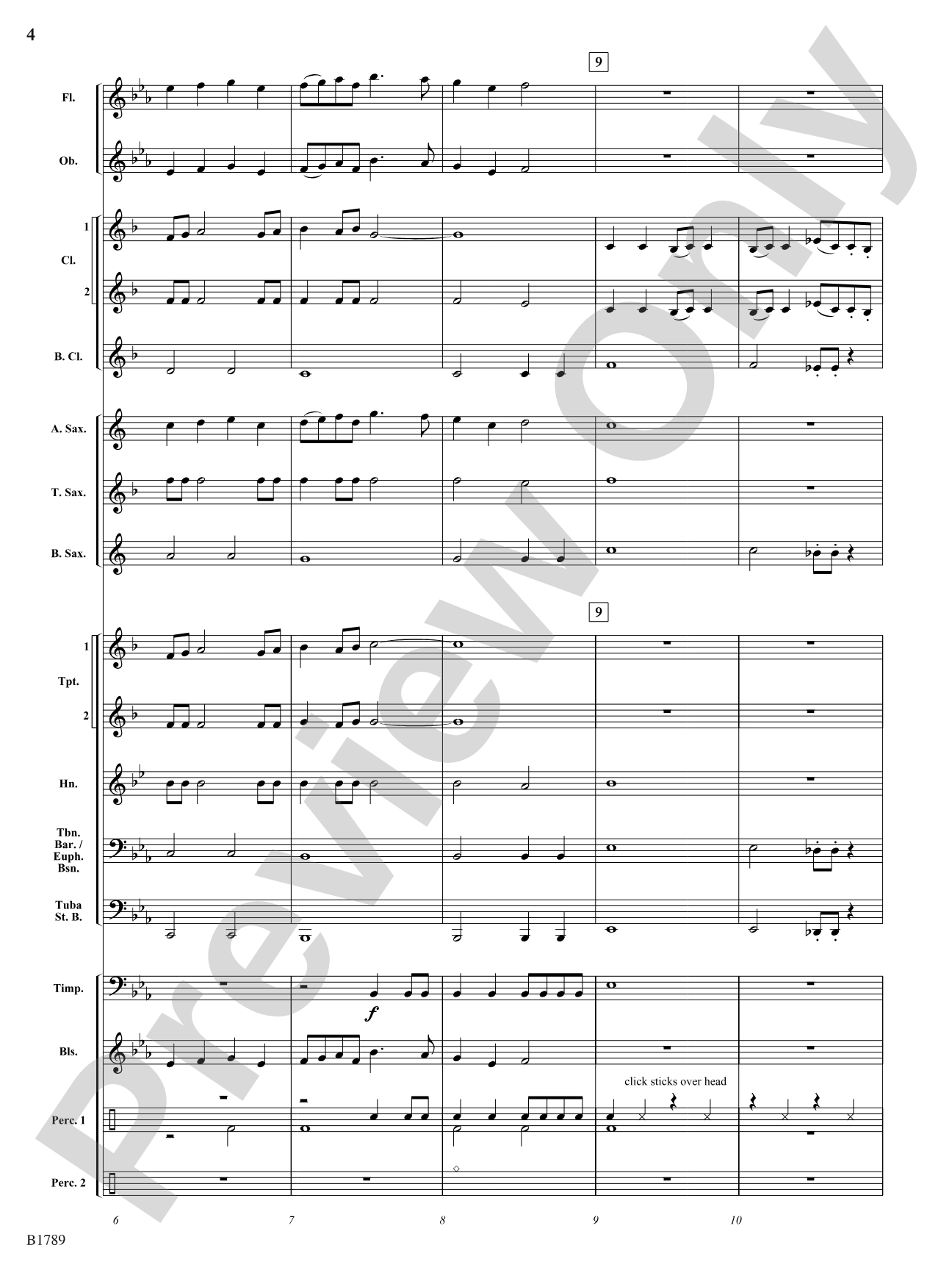 A Festive Finale: Concert Band Conductor Score & Parts