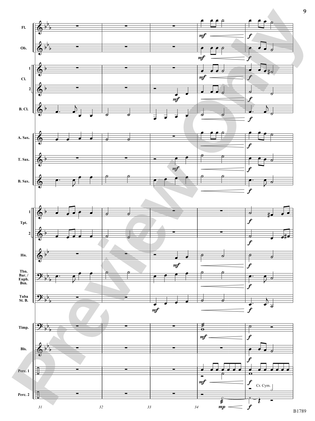 A Festive Finale: Concert Band Conductor Score & Parts