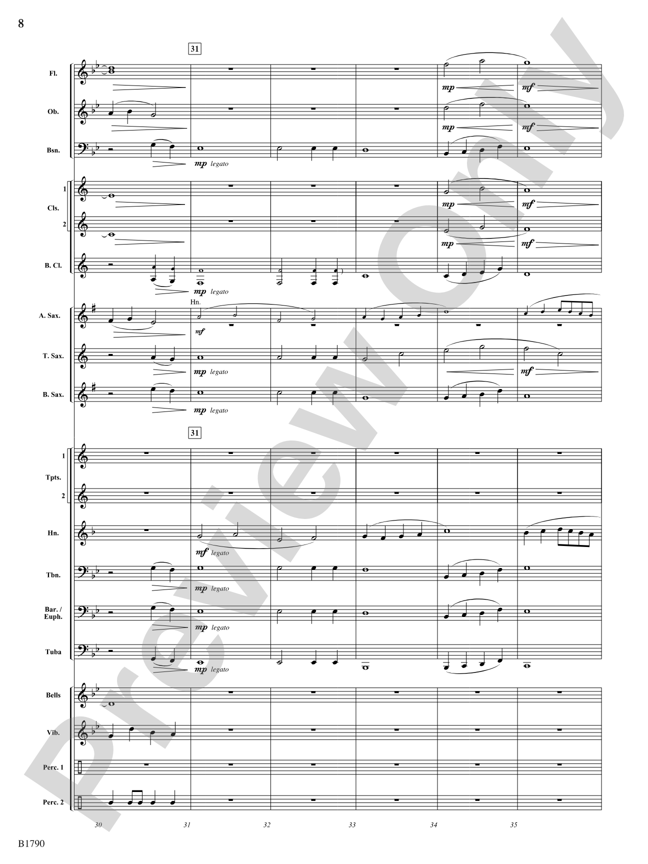 Lost Woods Fantasy: Concert Band Conductor Score & Parts