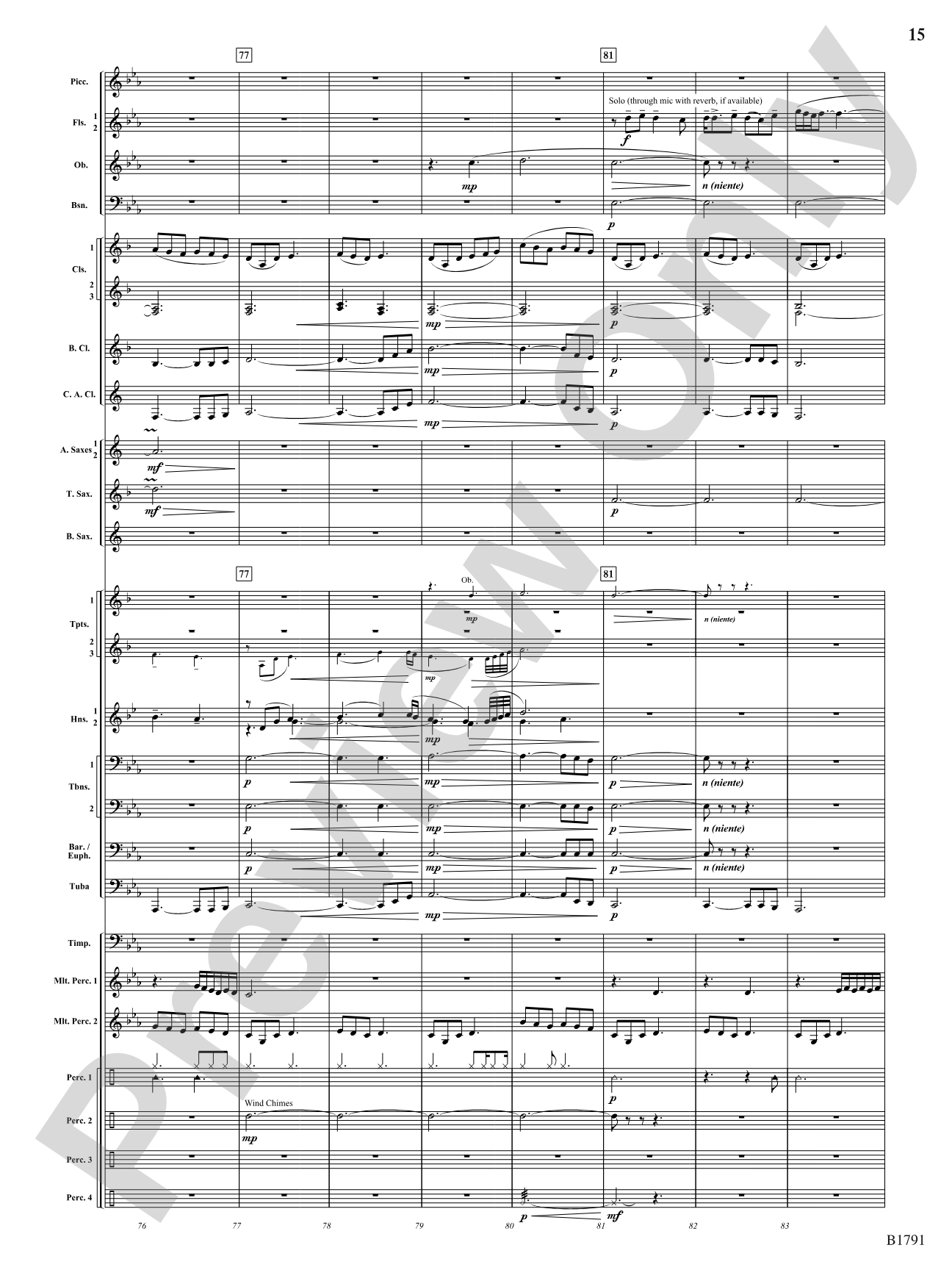 Thrash: Concert Band Conductor Score & Parts