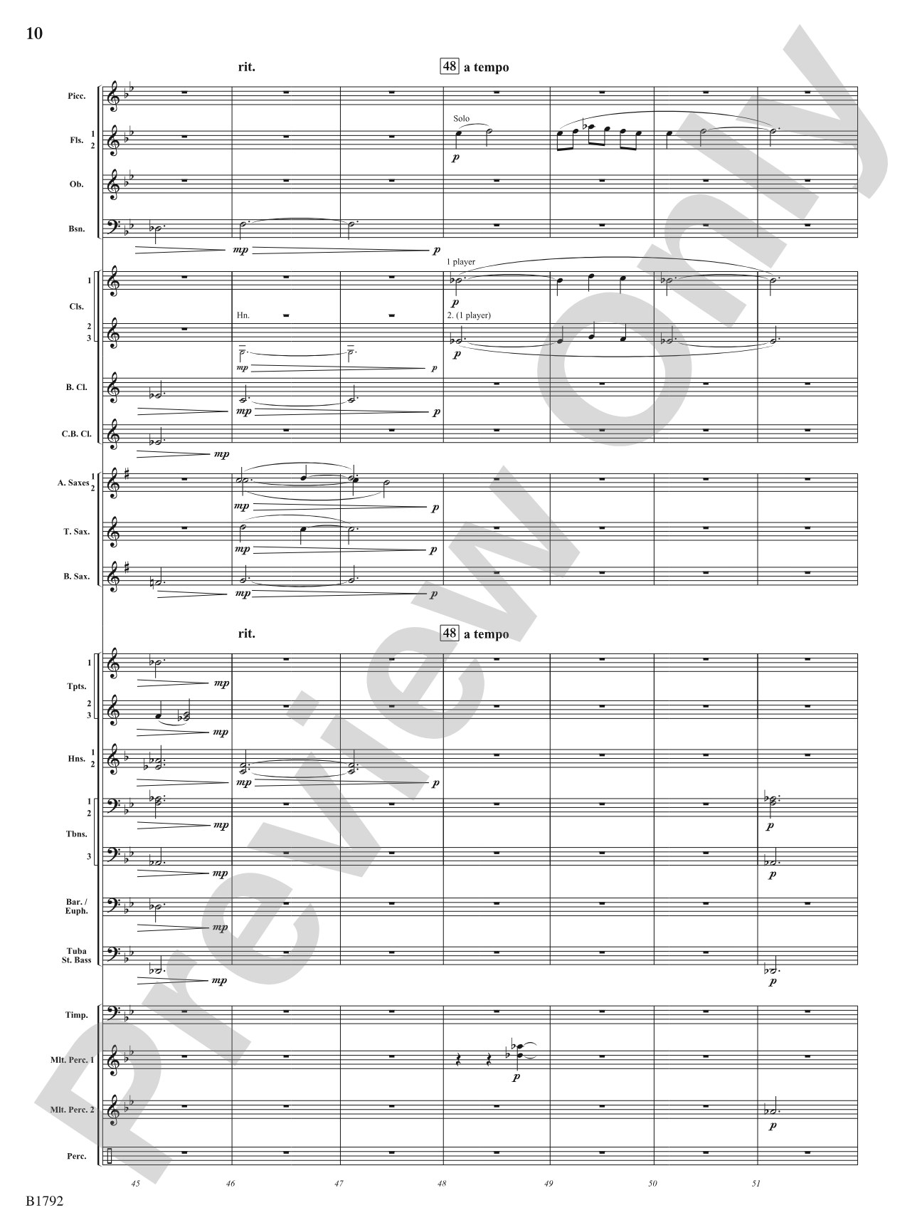 Miles of Blue: Concert Band Conductor Score & Parts