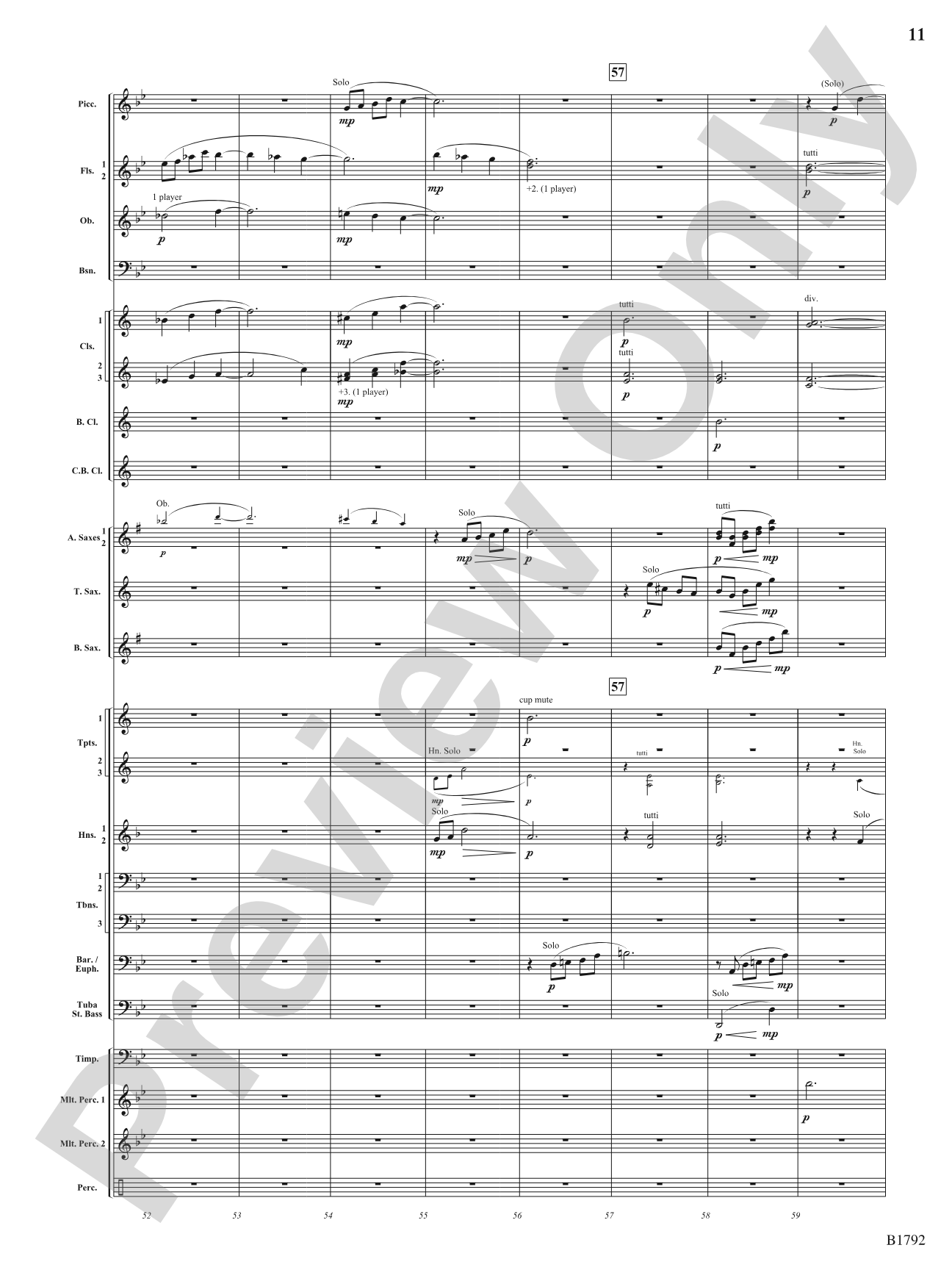 Miles of Blue: Concert Band Conductor Score & Parts