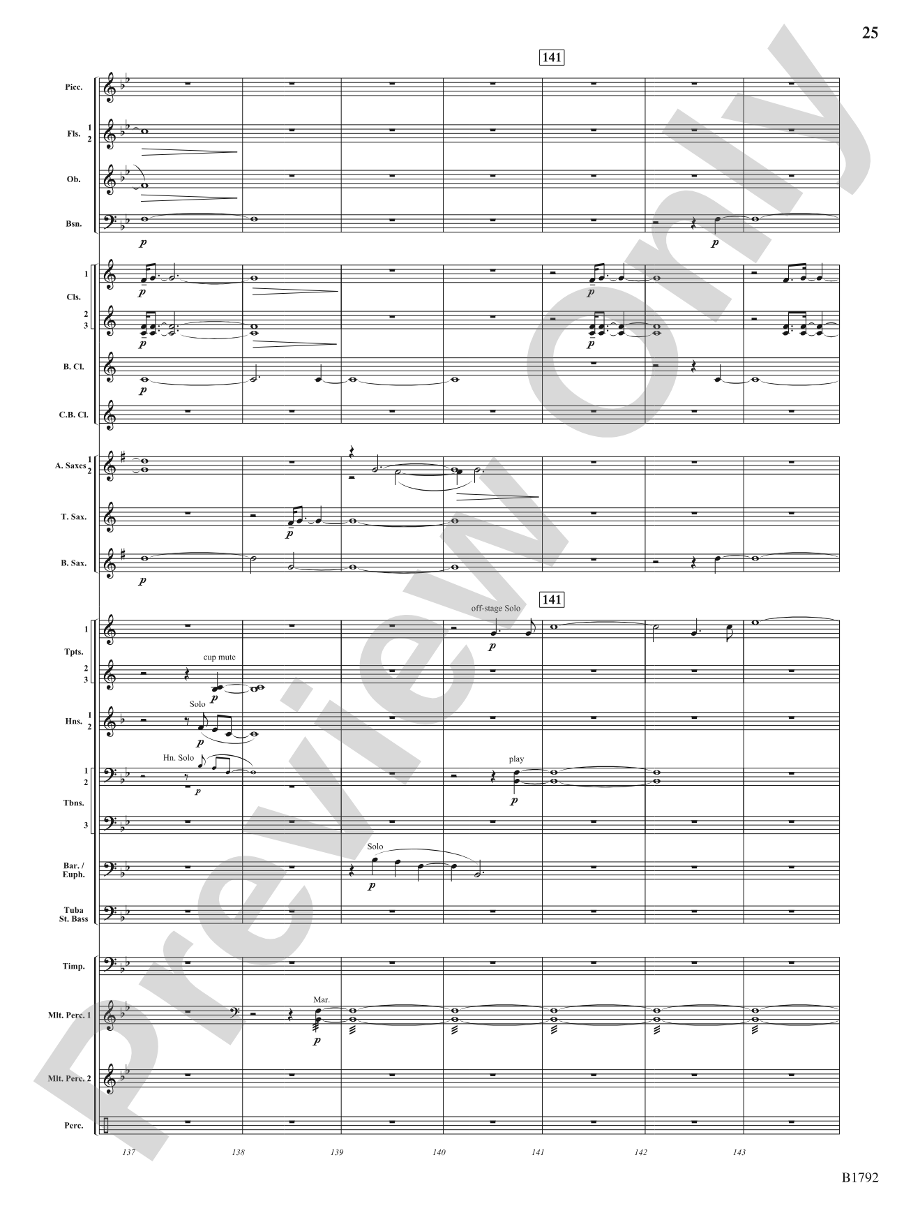 Miles of Blue: Concert Band Conductor Score & Parts