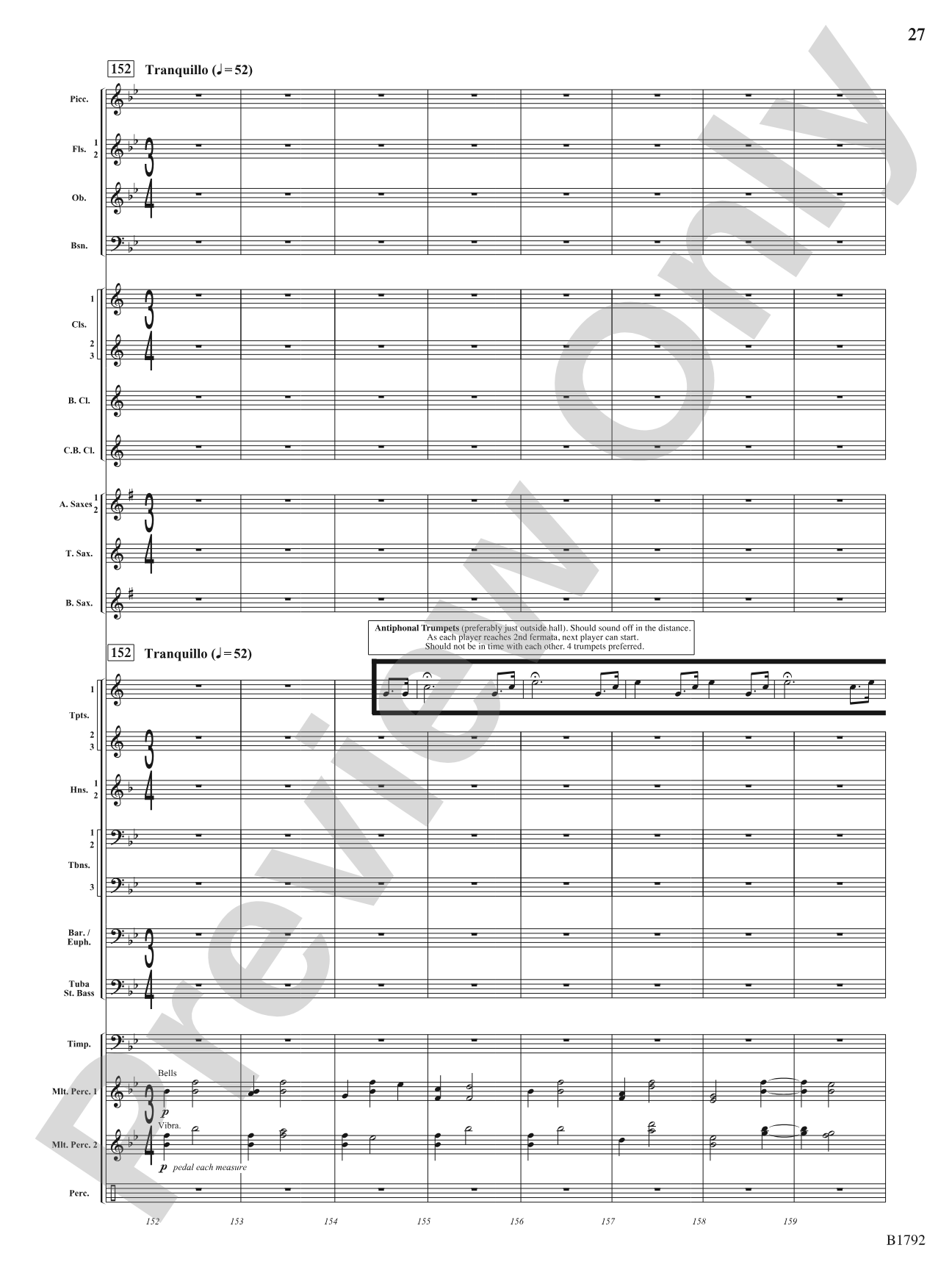 Miles of Blue: Concert Band Conductor Score & Parts