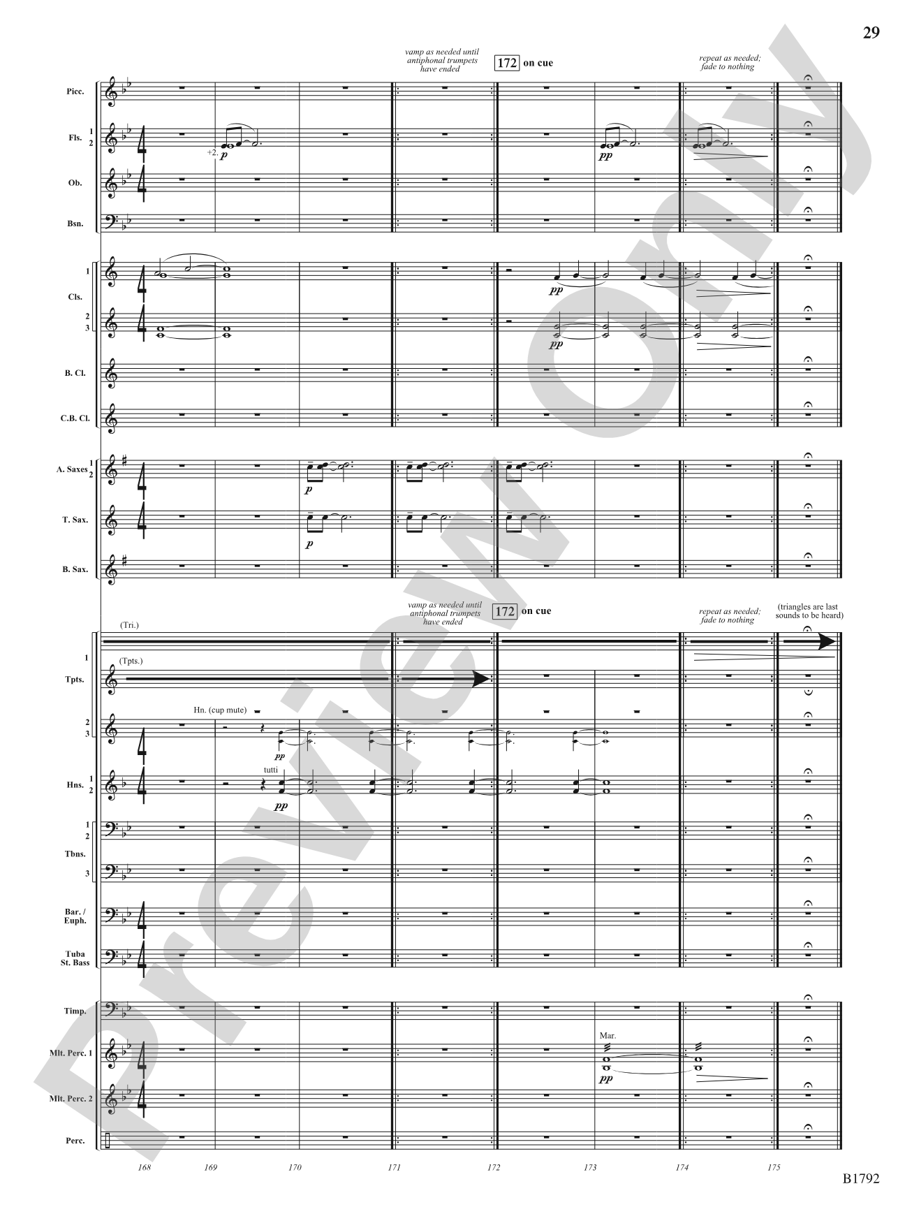 Miles of Blue: Concert Band Conductor Score & Parts