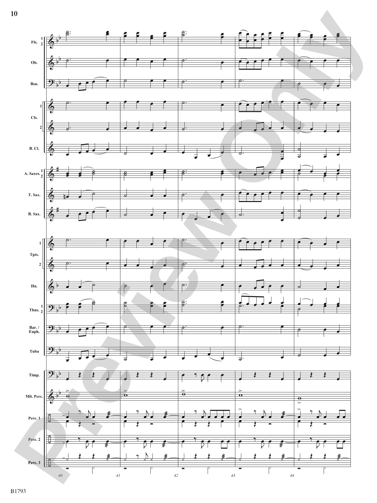 To Her Majesty's Delight: Concert Band Conductor Score & Parts