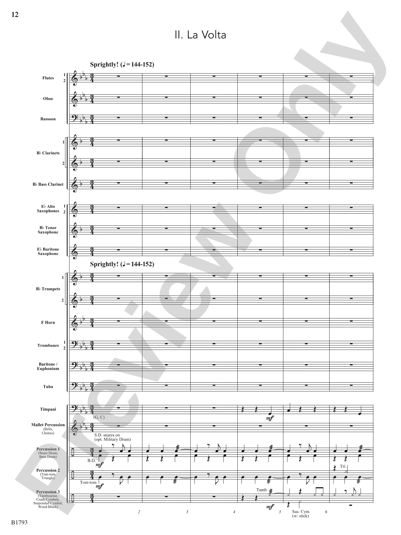To Her Majesty's Delight: Concert Band Conductor Score & Parts