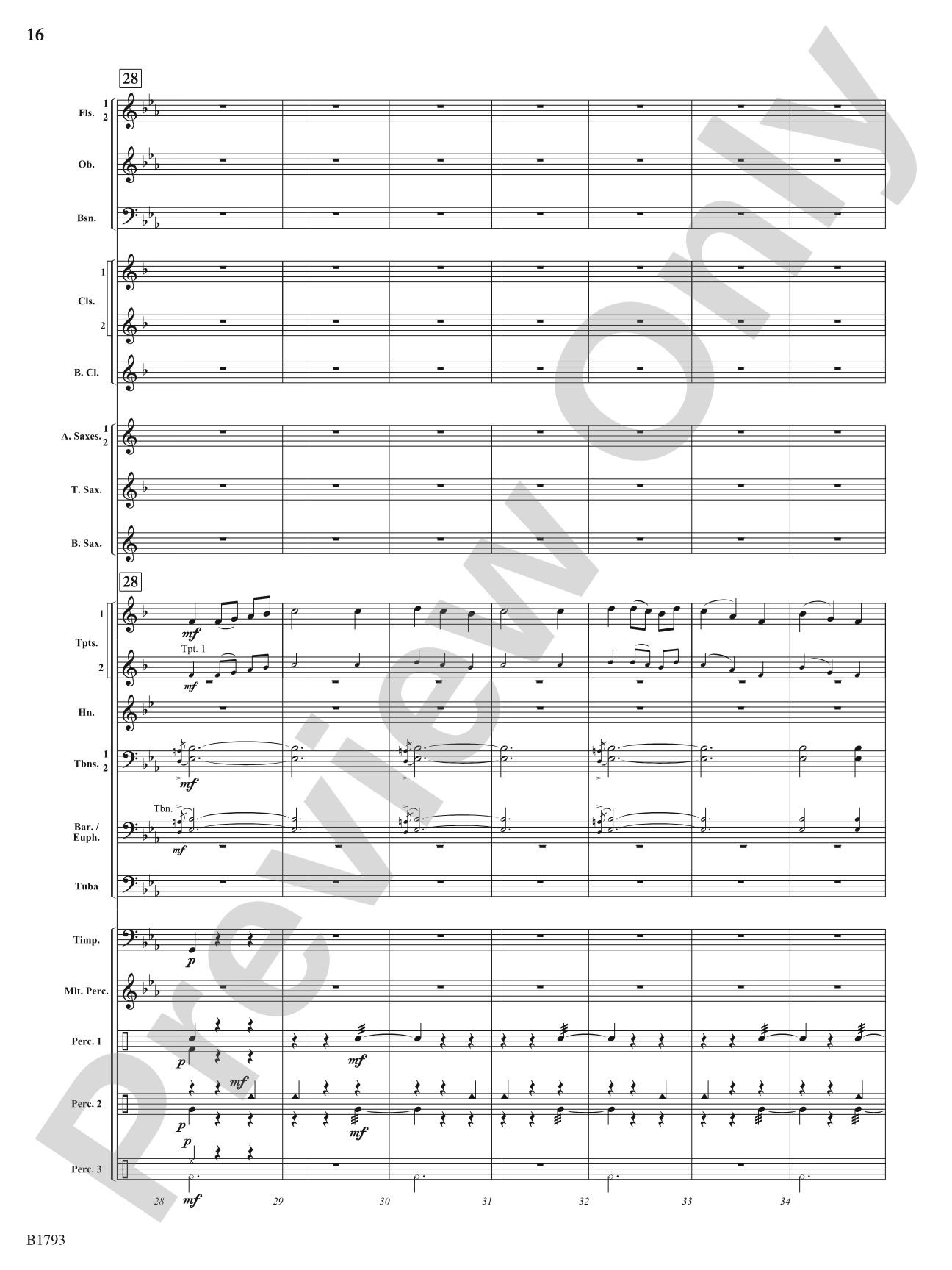 To Her Majesty's Delight: Concert Band Conductor Score & Parts