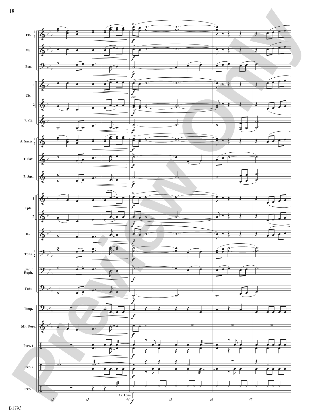 To Her Majesty's Delight: Concert Band Conductor Score & Parts