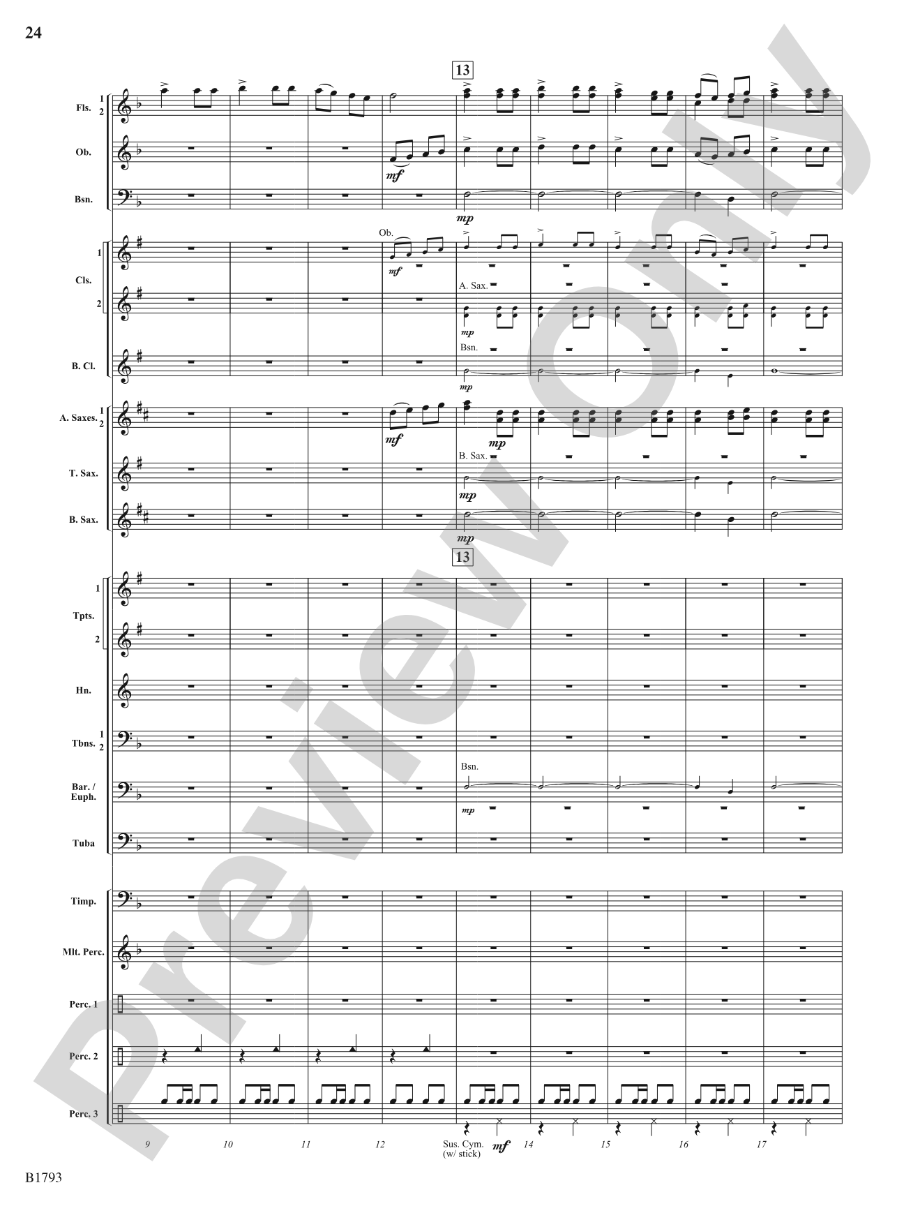 To Her Majesty's Delight: Concert Band Conductor Score & Parts