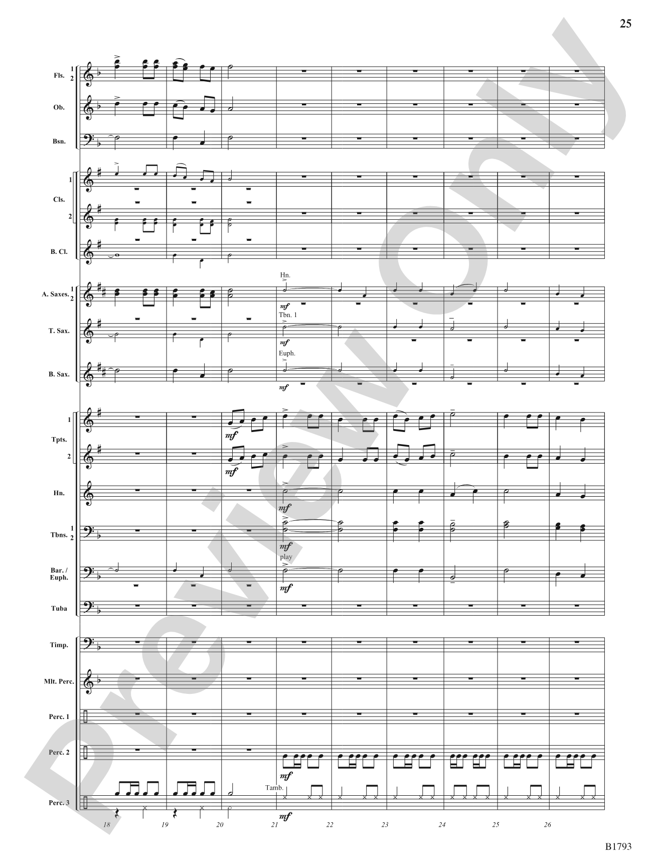 To Her Majesty's Delight: Concert Band Conductor Score & Parts