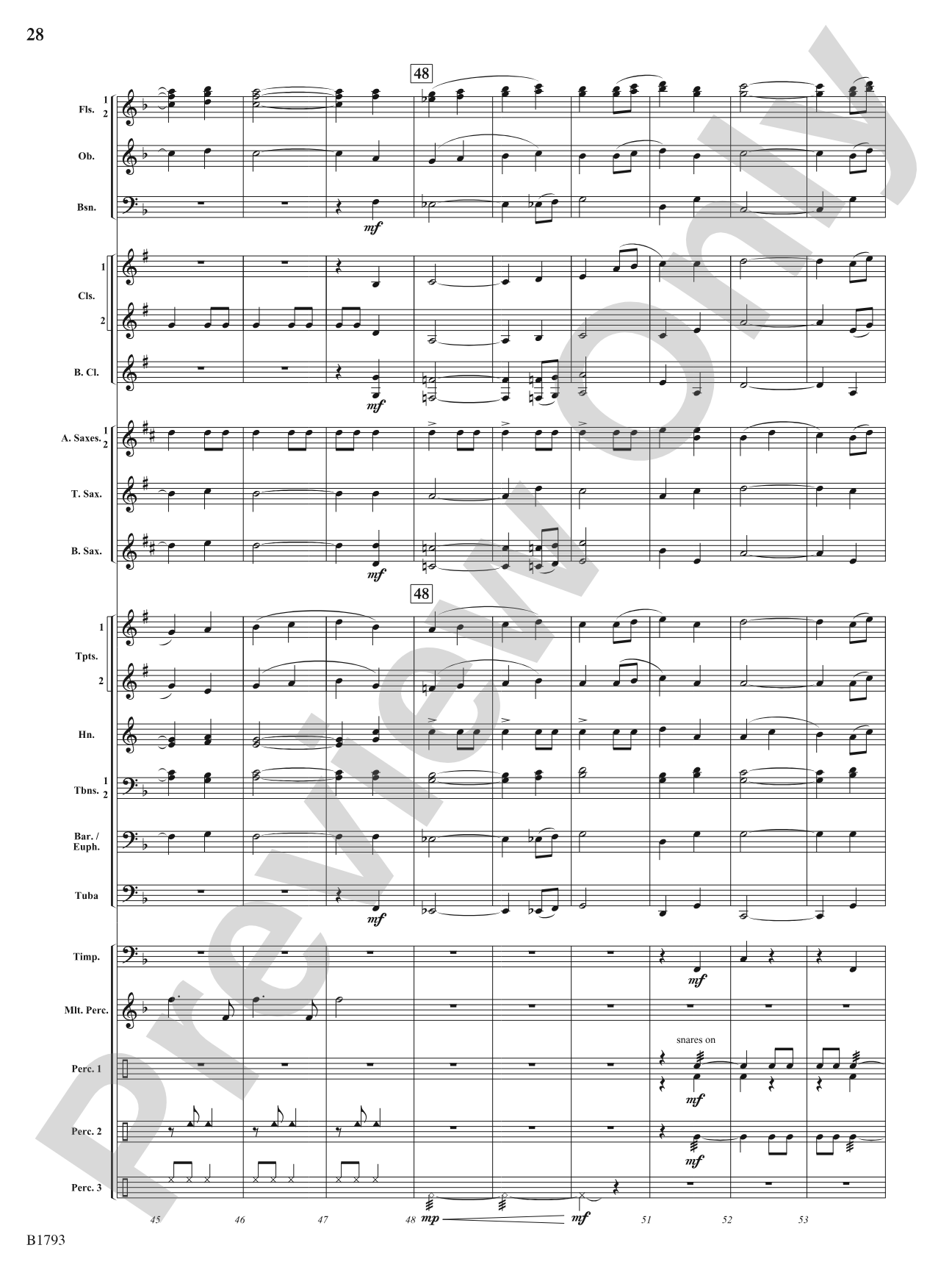 To Her Majesty's Delight: Concert Band Conductor Score & Parts