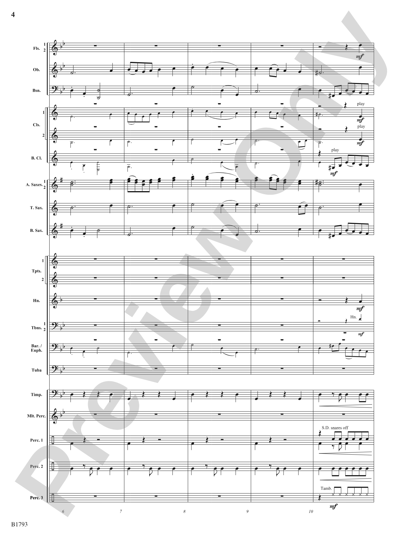 To Her Majesty's Delight: Concert Band Conductor Score & Parts