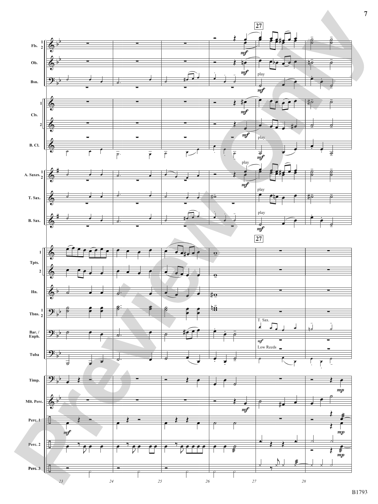To Her Majesty's Delight: Concert Band Conductor Score & Parts