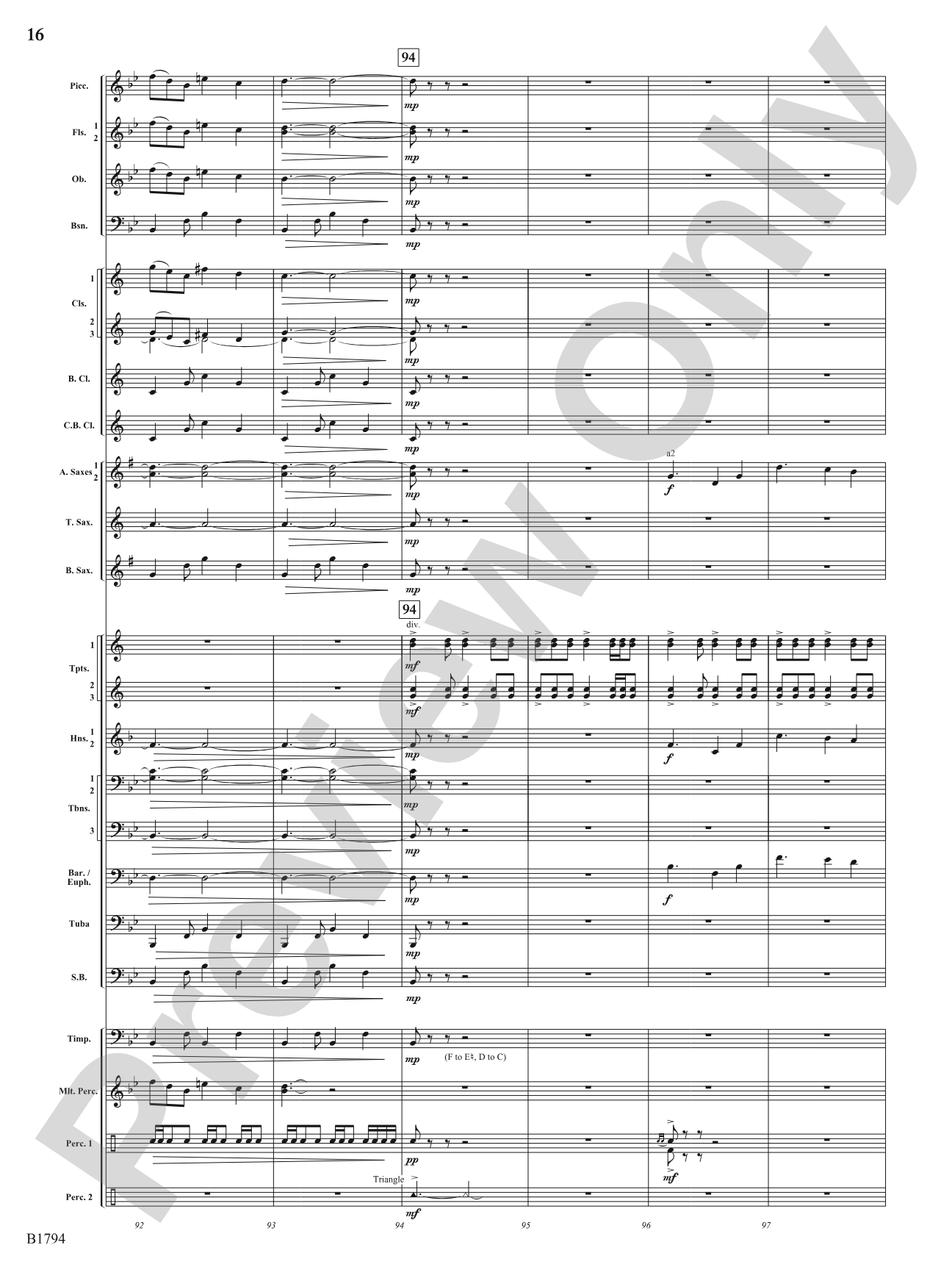 American Dance Episode: Concert Band Conductor Score & Parts