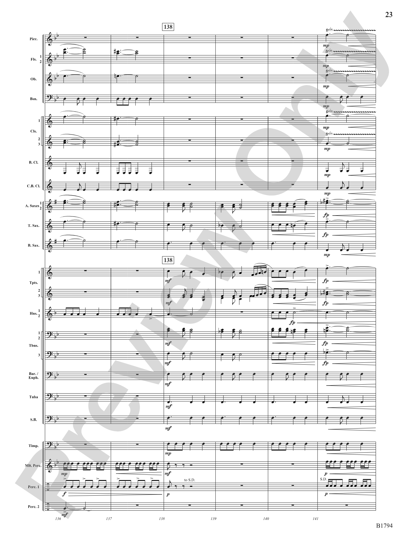 American Dance Episode: Concert Band Conductor Score & Parts