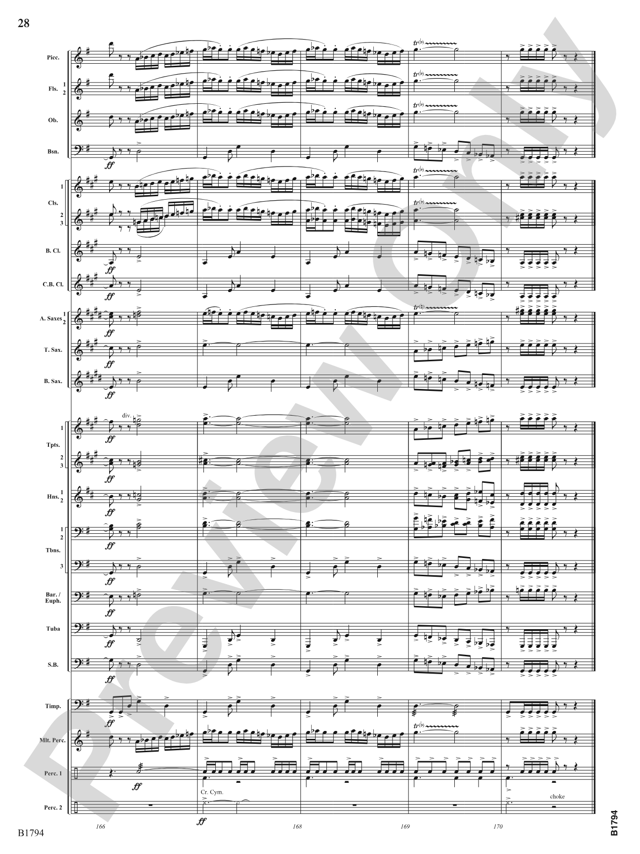 American Dance Episode: Concert Band Conductor Score & Parts