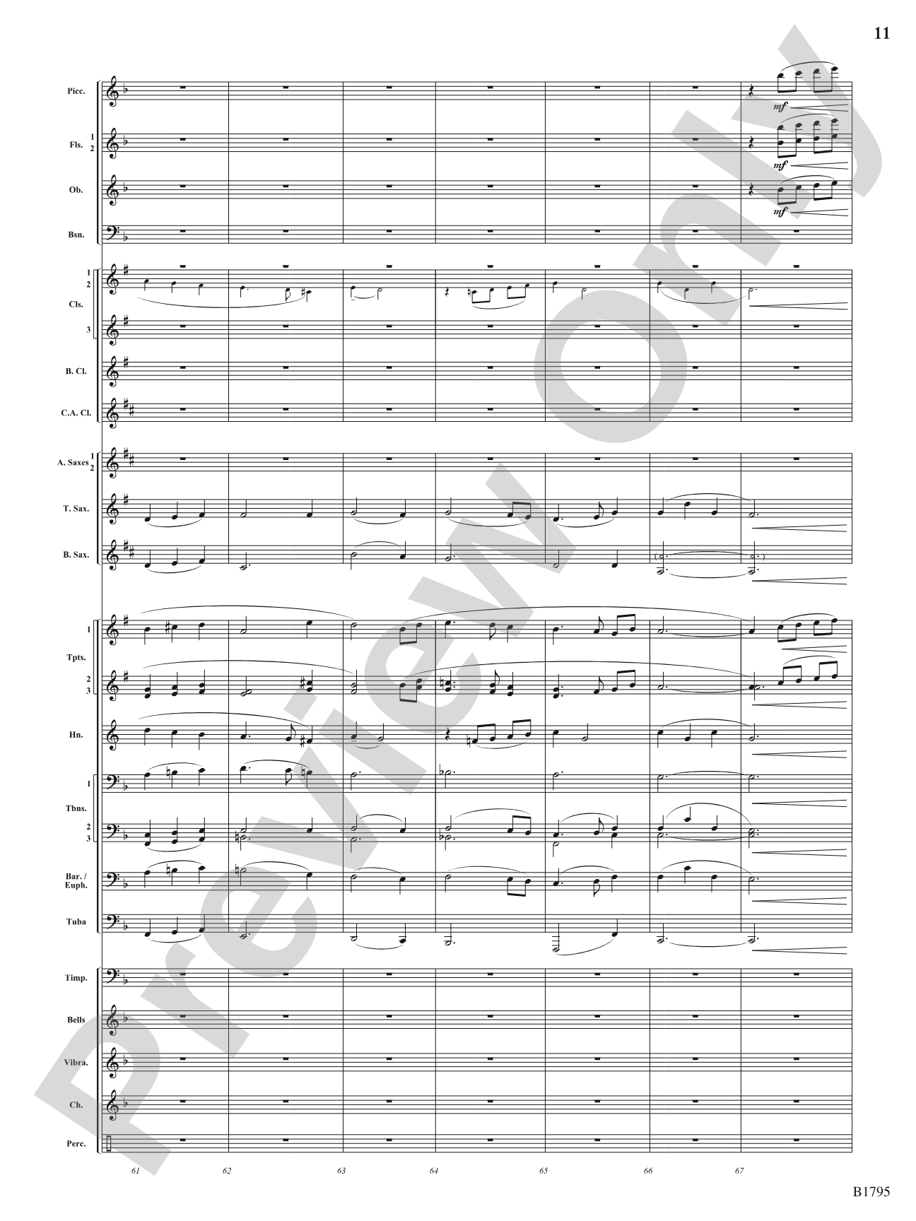 Brigid's Cross: Concert Band Conductor Score & Parts
