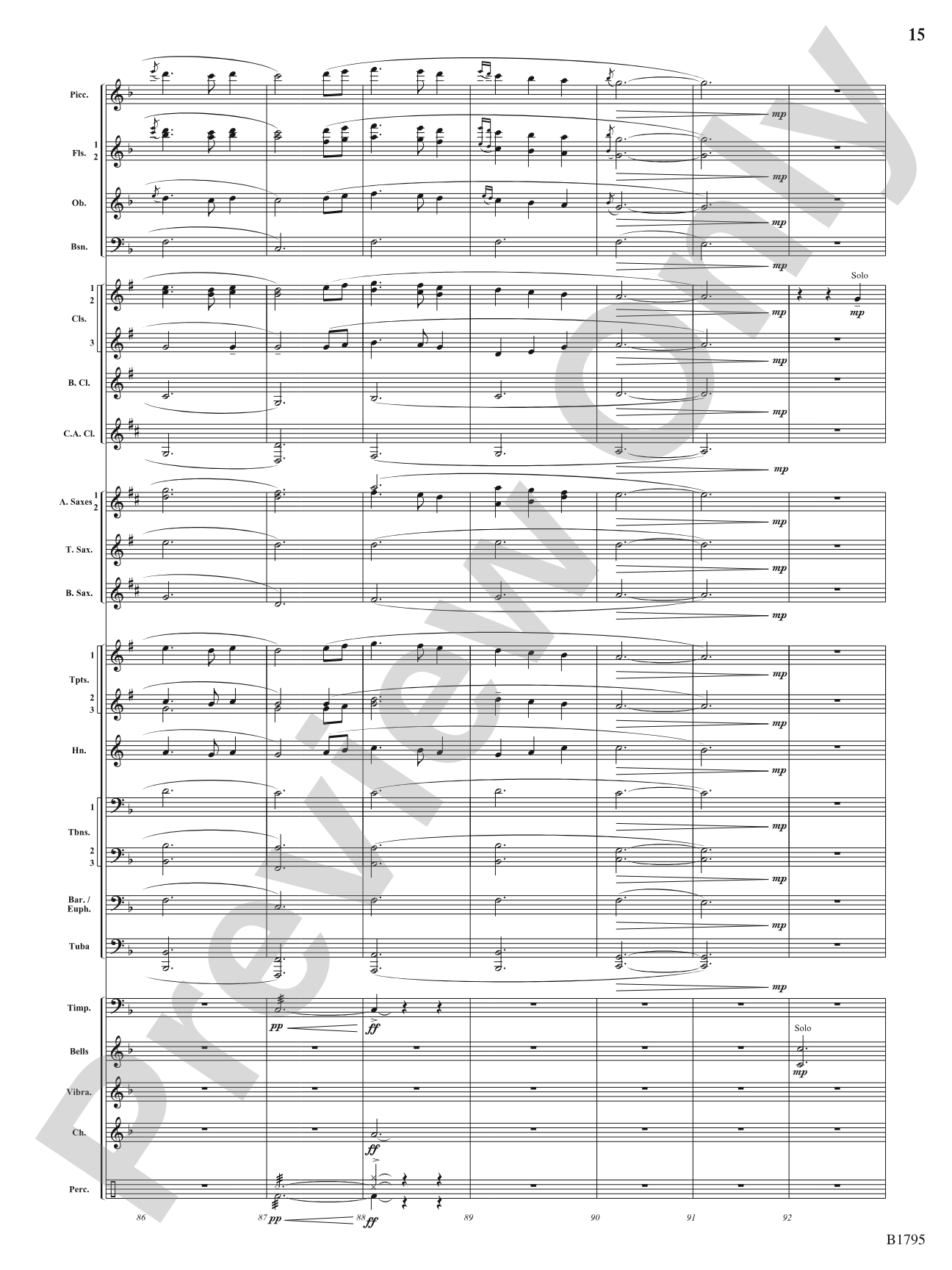 Brigid's Cross: Concert Band Conductor Score & Parts