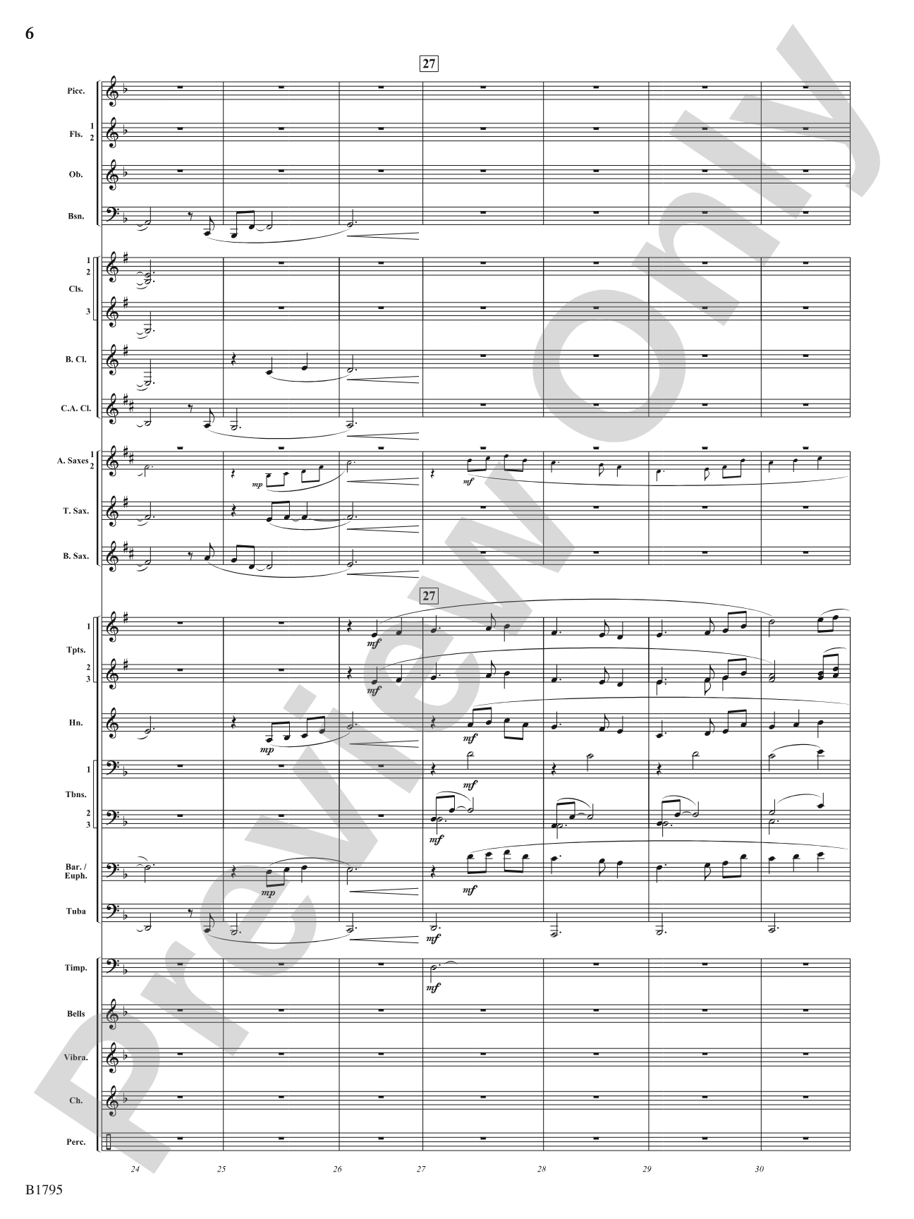 Brigid's Cross: Concert Band Conductor Score & Parts