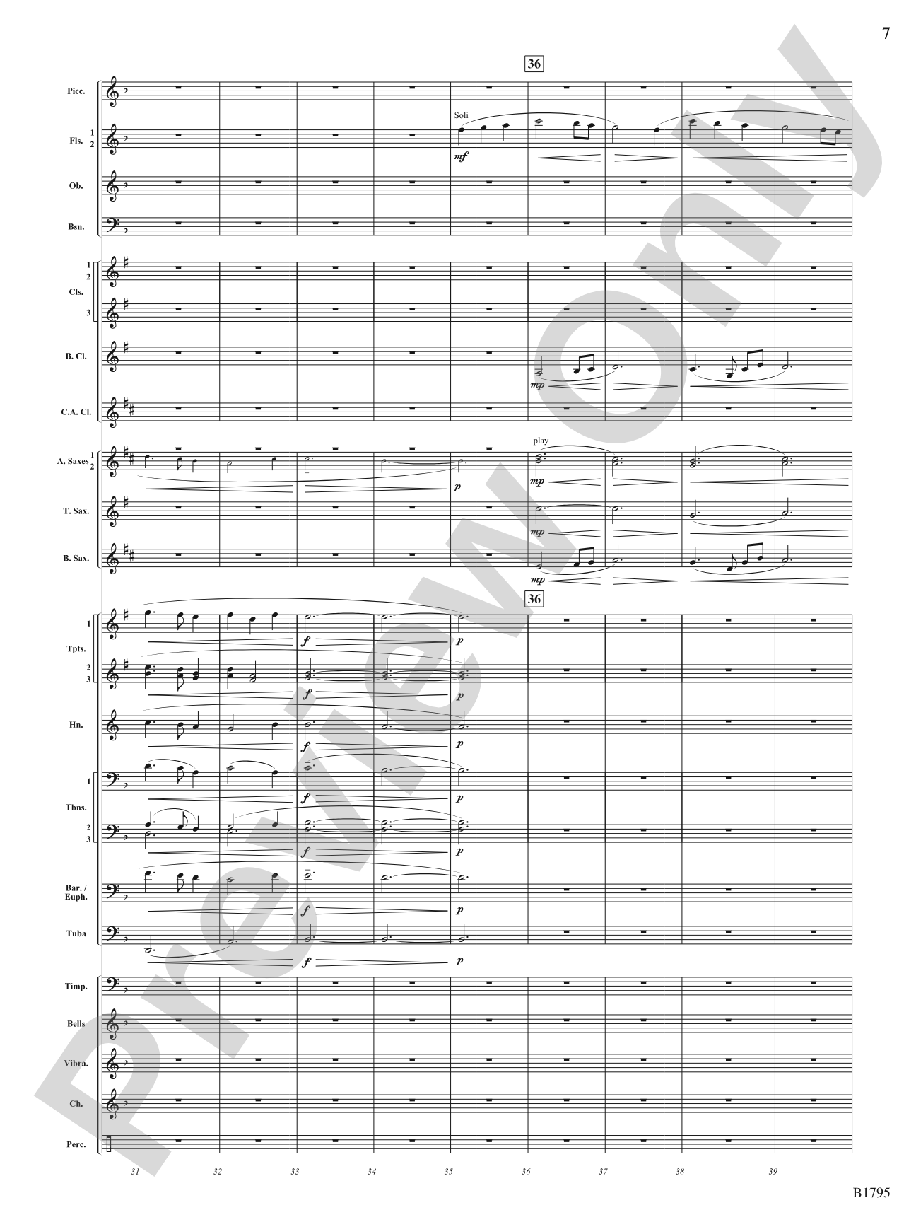 Brigid's Cross: Concert Band Conductor Score & Parts