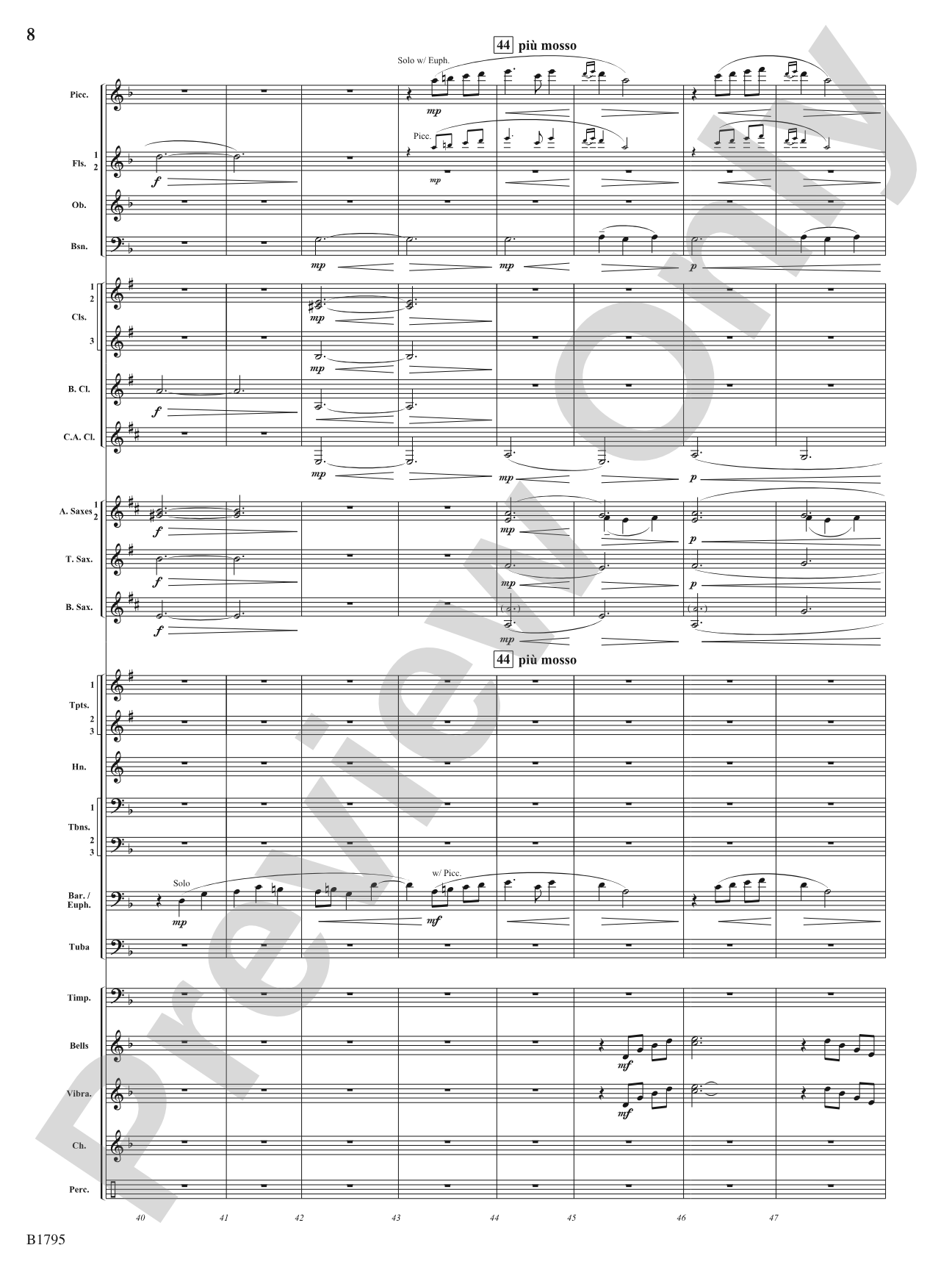 Brigid's Cross: Concert Band Conductor Score & Parts