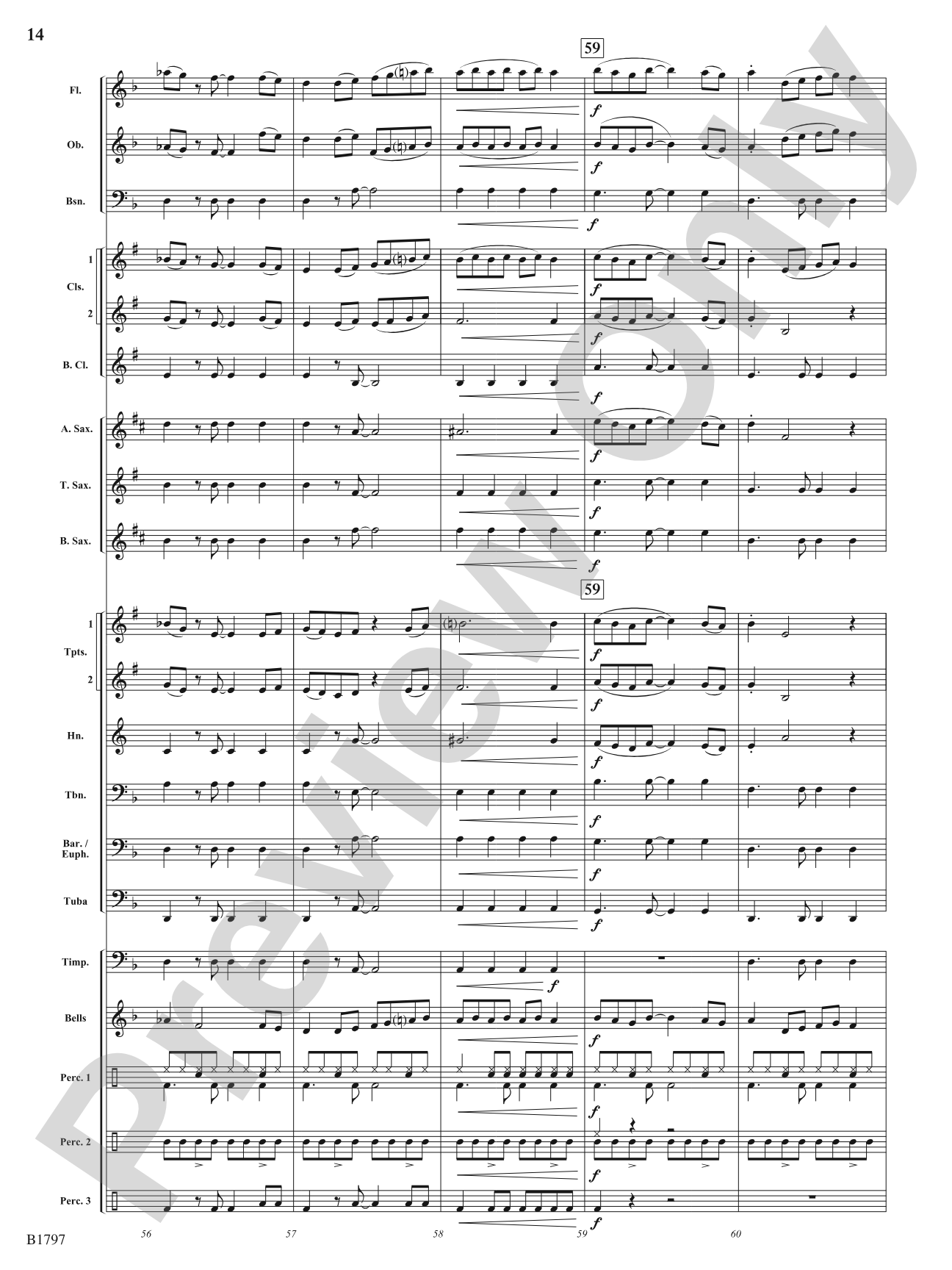 Secret Agent Rock: Concert Band Conductor Score & Parts