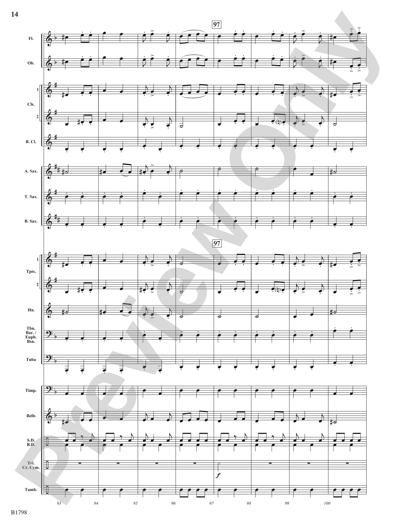 Slavic Festival: Concert Band Conductor Score & Parts