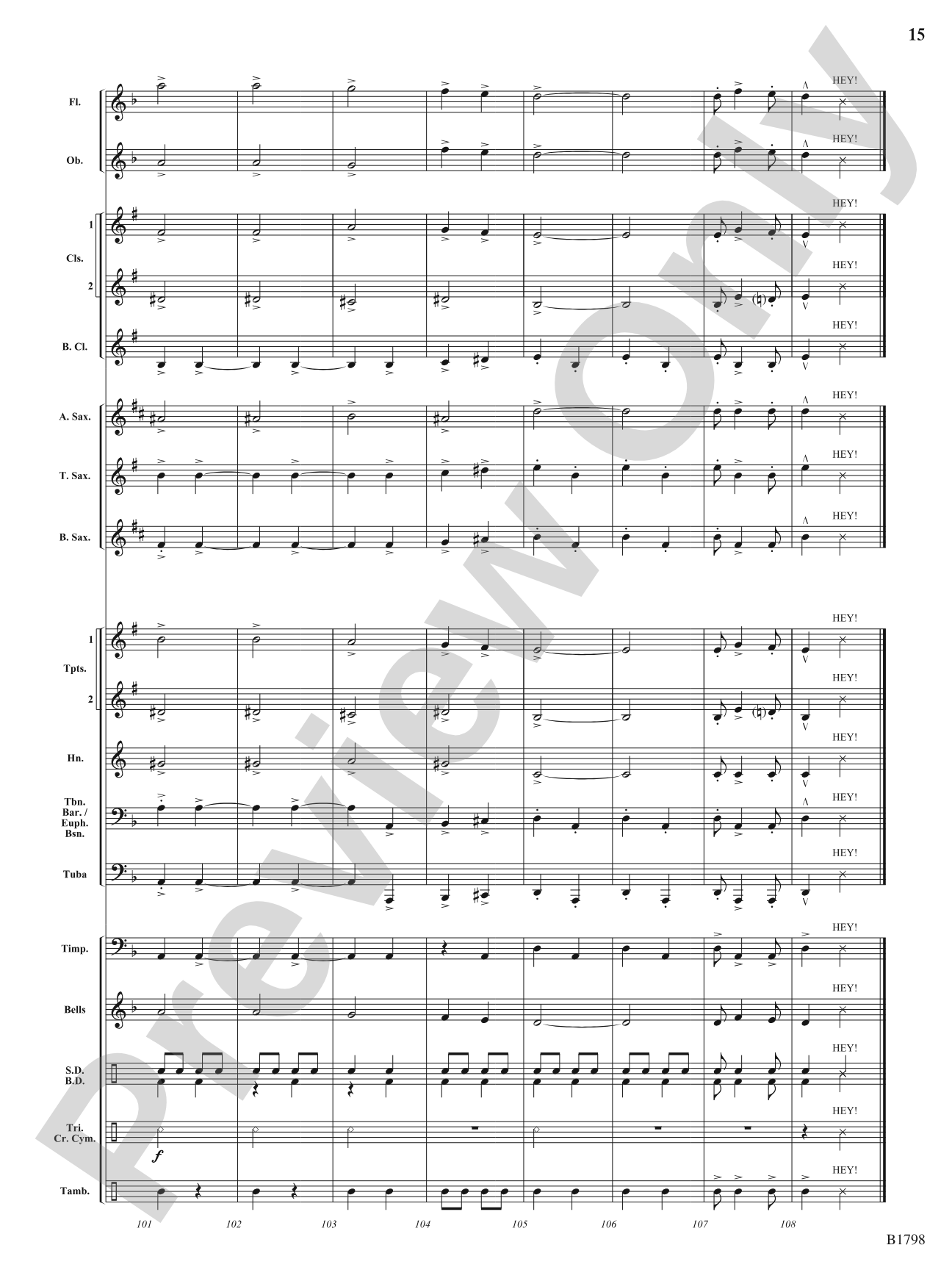 Slavic Festival: Concert Band Conductor Score & Parts