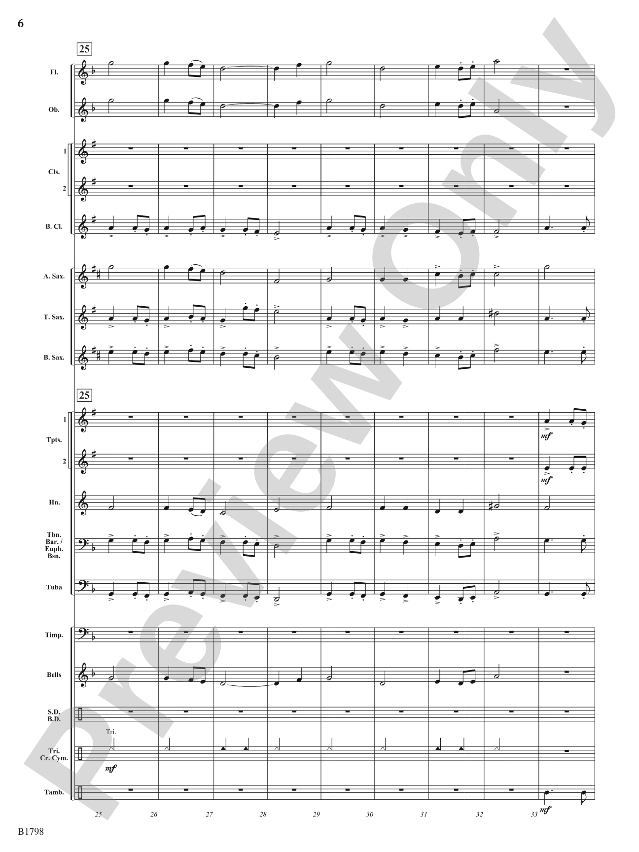Slavic Festival: Concert Band Conductor Score & Parts